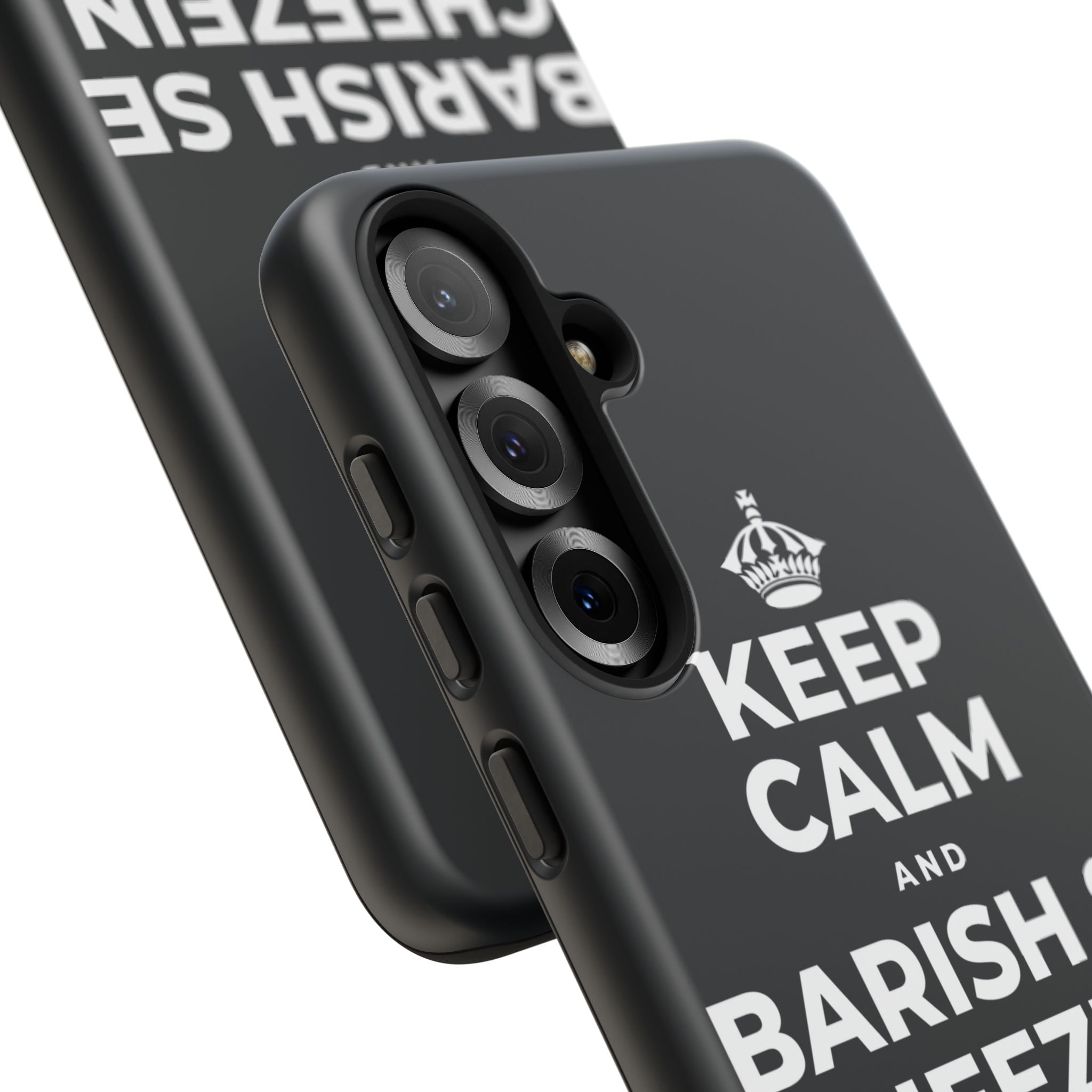 KEEP CALM AND BARISH SE CHEEZEIN BADHTI HAIN Phone Case (Dark)