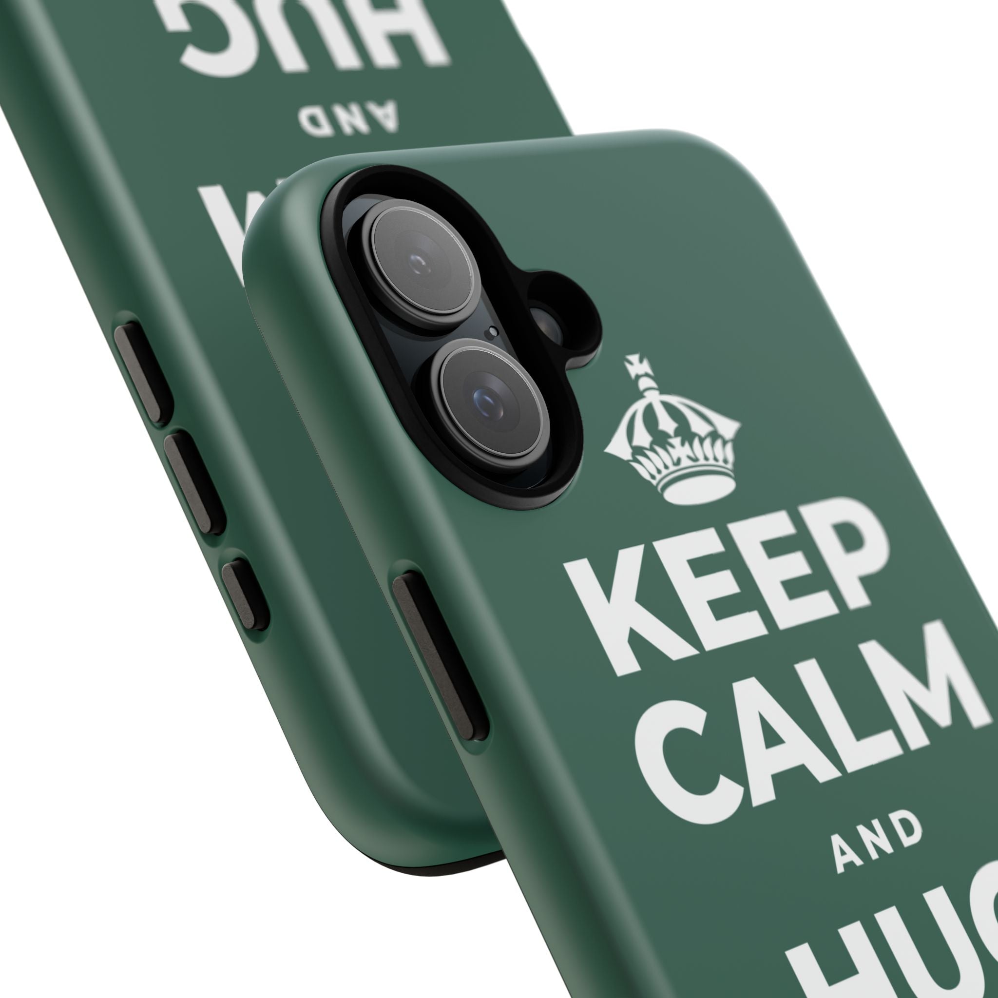 KEEP CALM AND HUG YOUR DOG Phone Case
