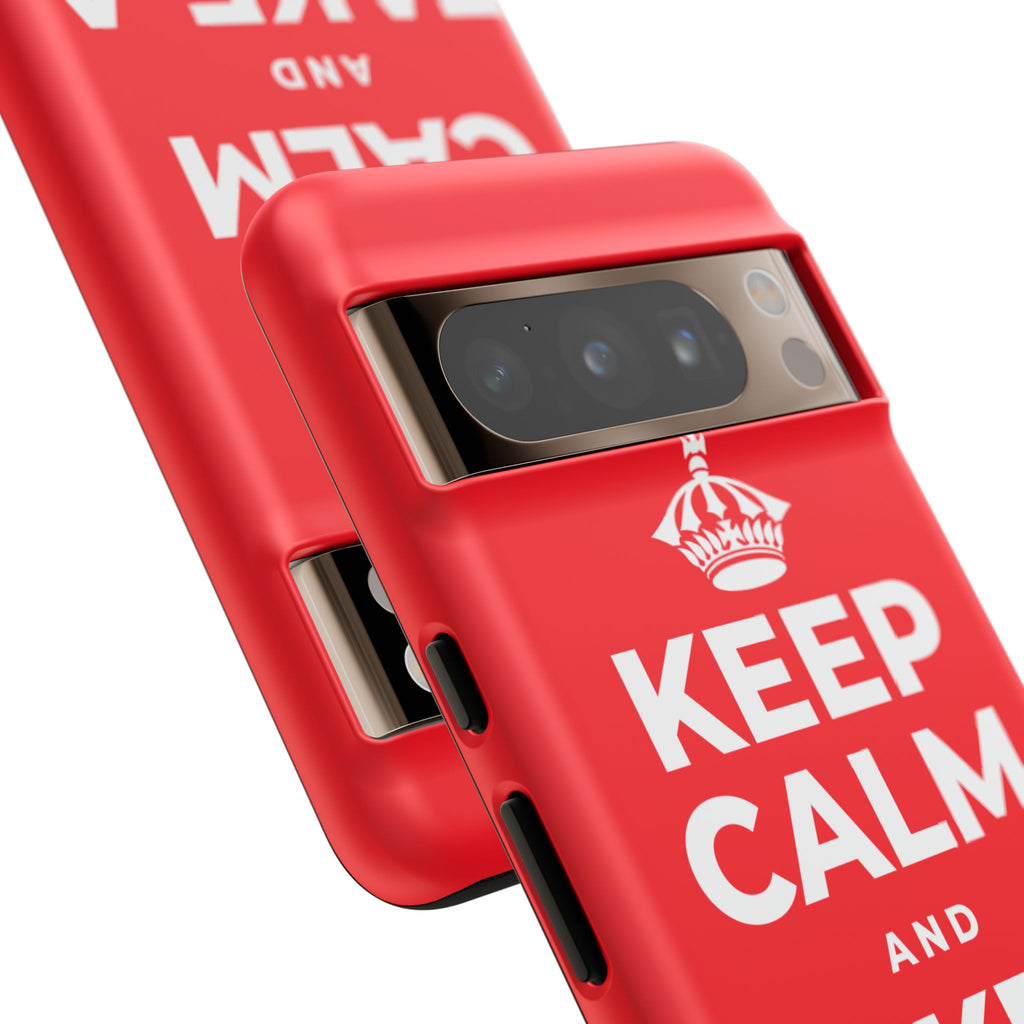 KEEP CALM AND TAKE A BREATH Phone Case
