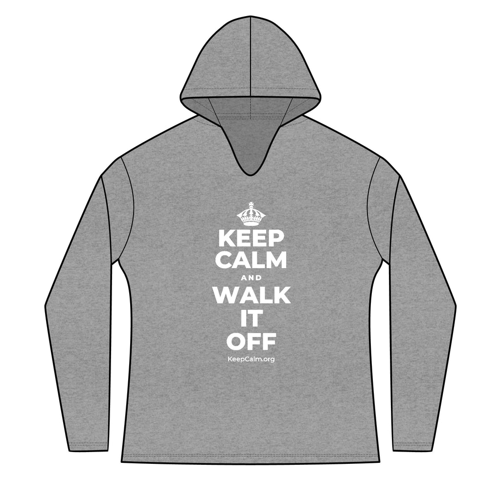 KEEP CALM AND WALK IT OFF Women's Long Sleeve Hoodie