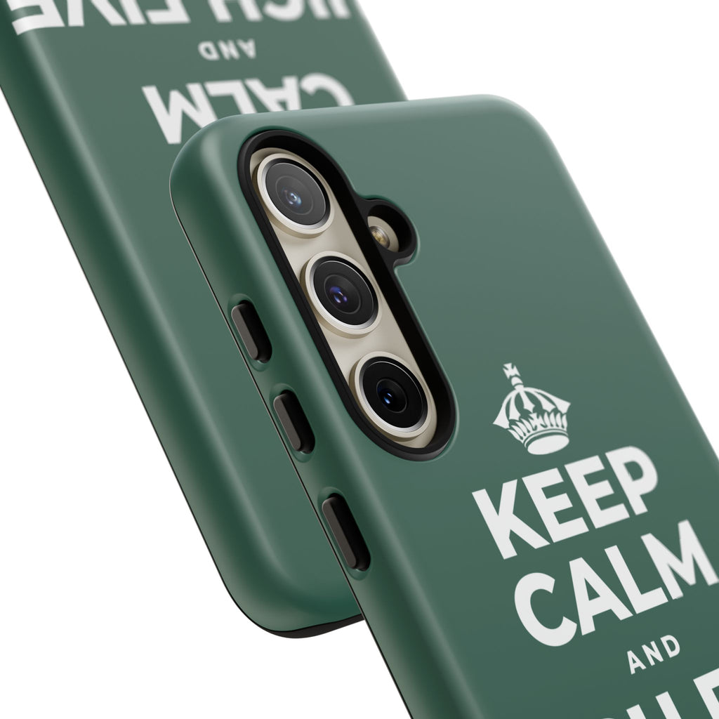 KEEP CALM AND HIGH FIVE SOMEONE Phone Case