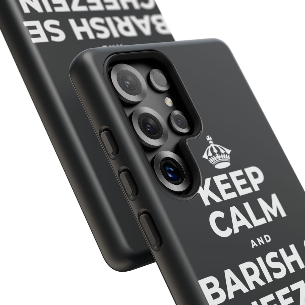 KEEP CALM AND BARISH SE CHEEZEIN BADHTI HAIN Phone Case (Dark)