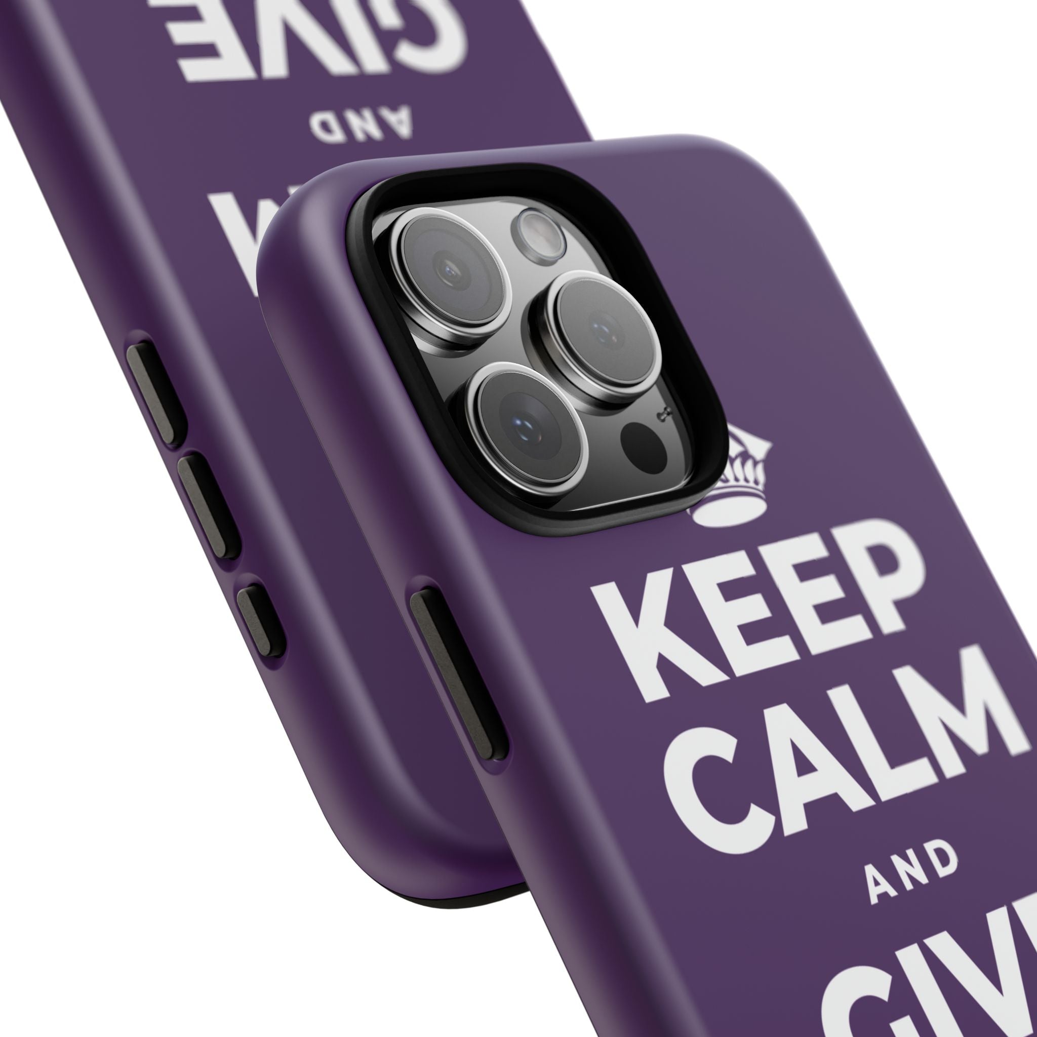 KEEP CALM AND GIVE THANKS DAILY Phone Case