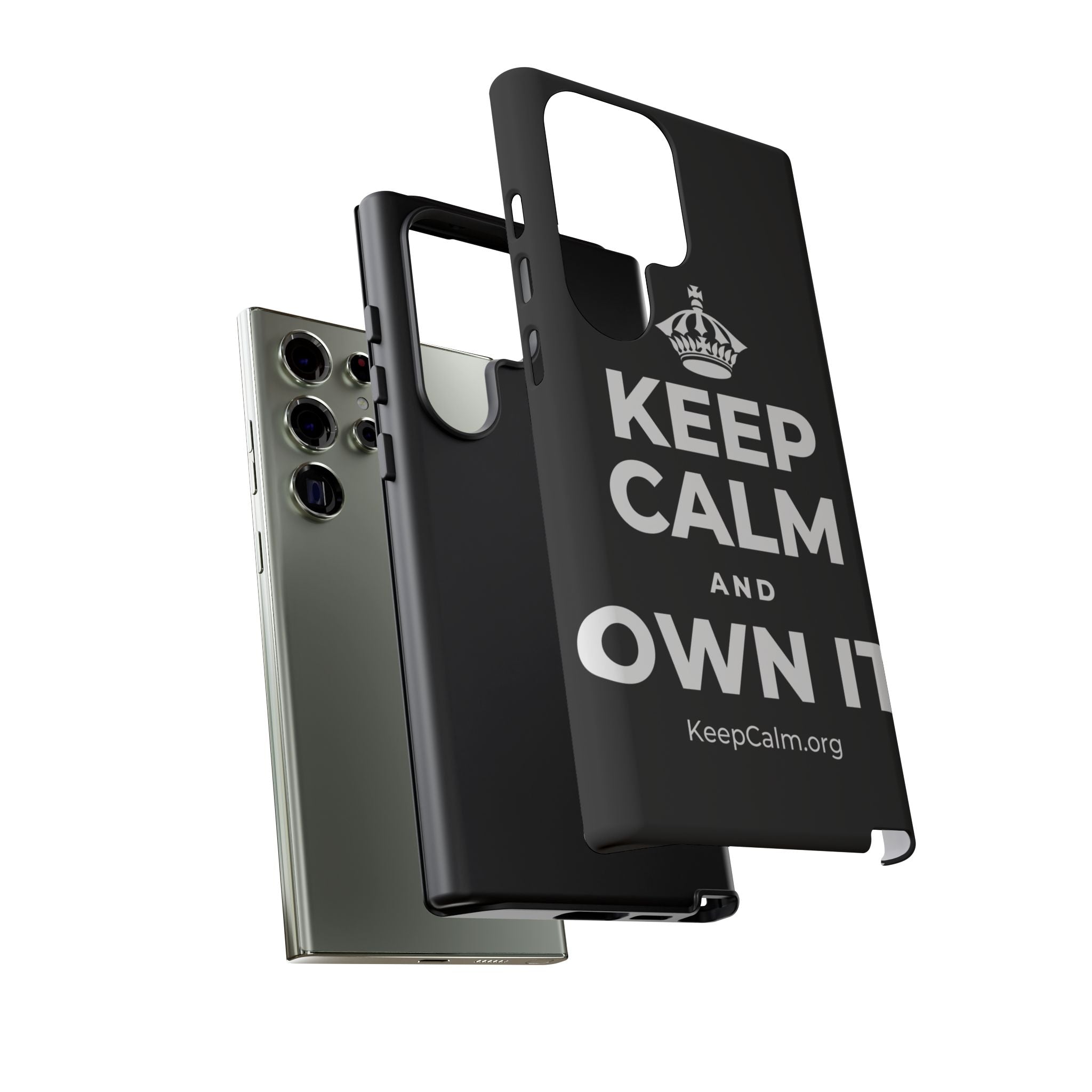 KEEP CALM AND OWN IT Phone Case