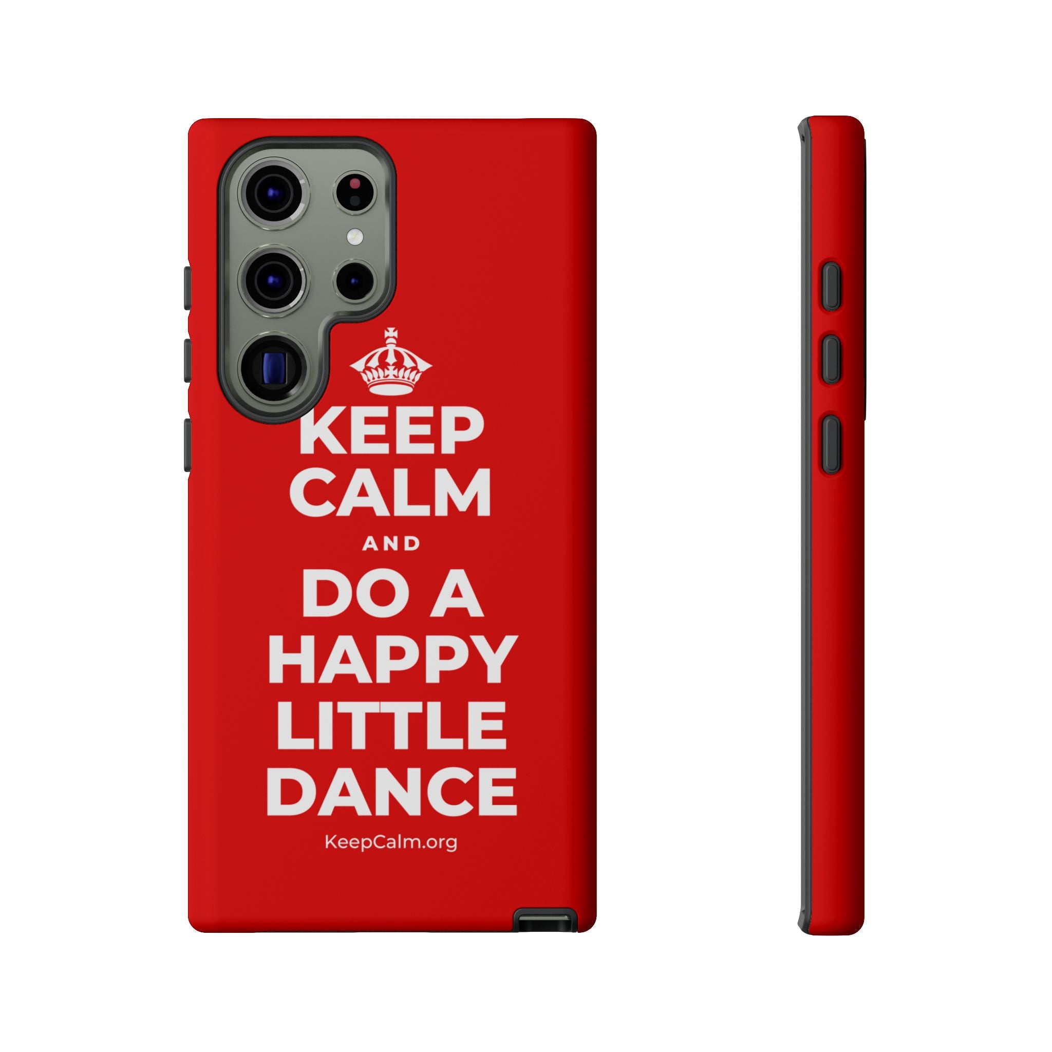 KEEP CALM AND DO A HAPPY LITTLE DANCE Phone Case