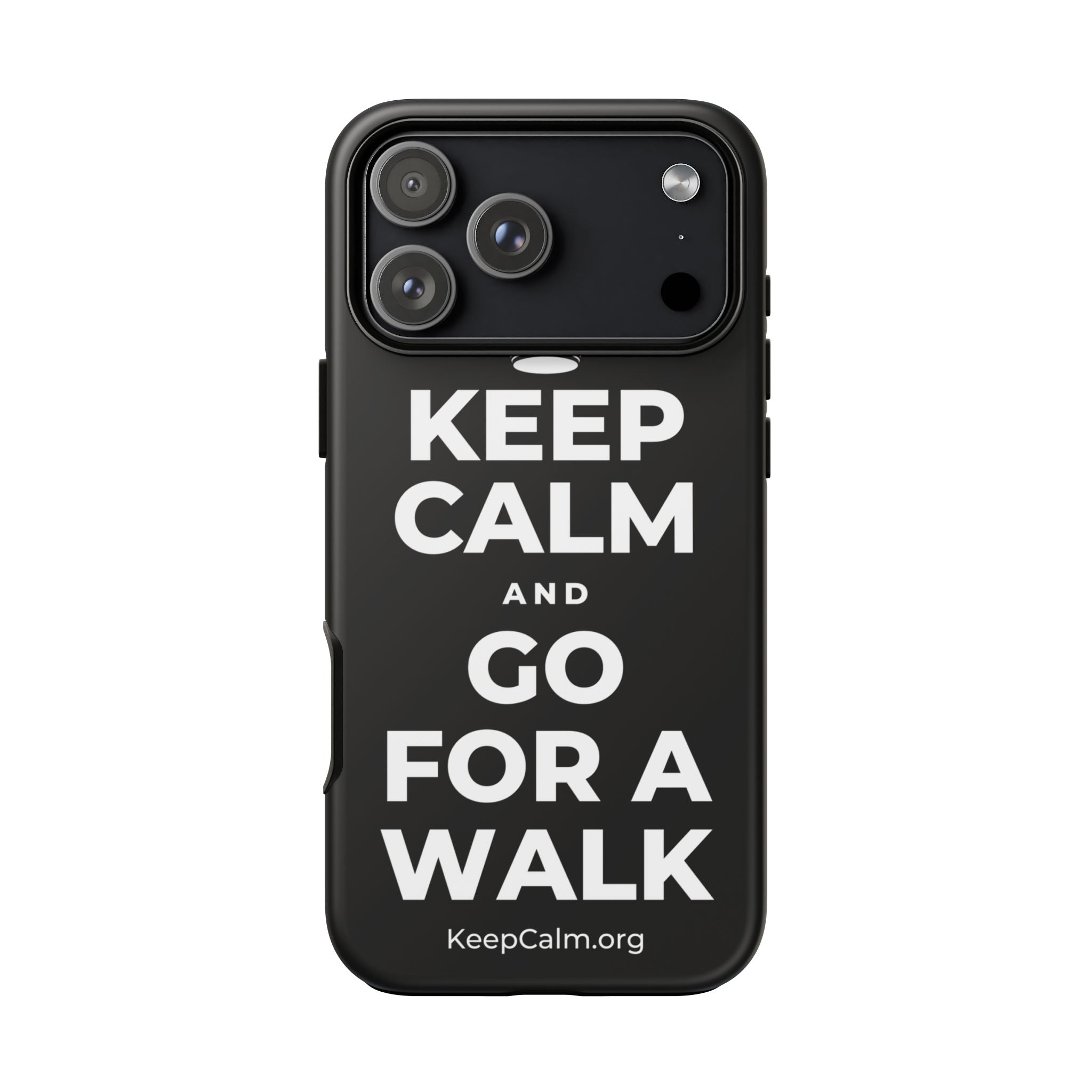 KEEP CALM AND GO FOR A WALK Phone Case