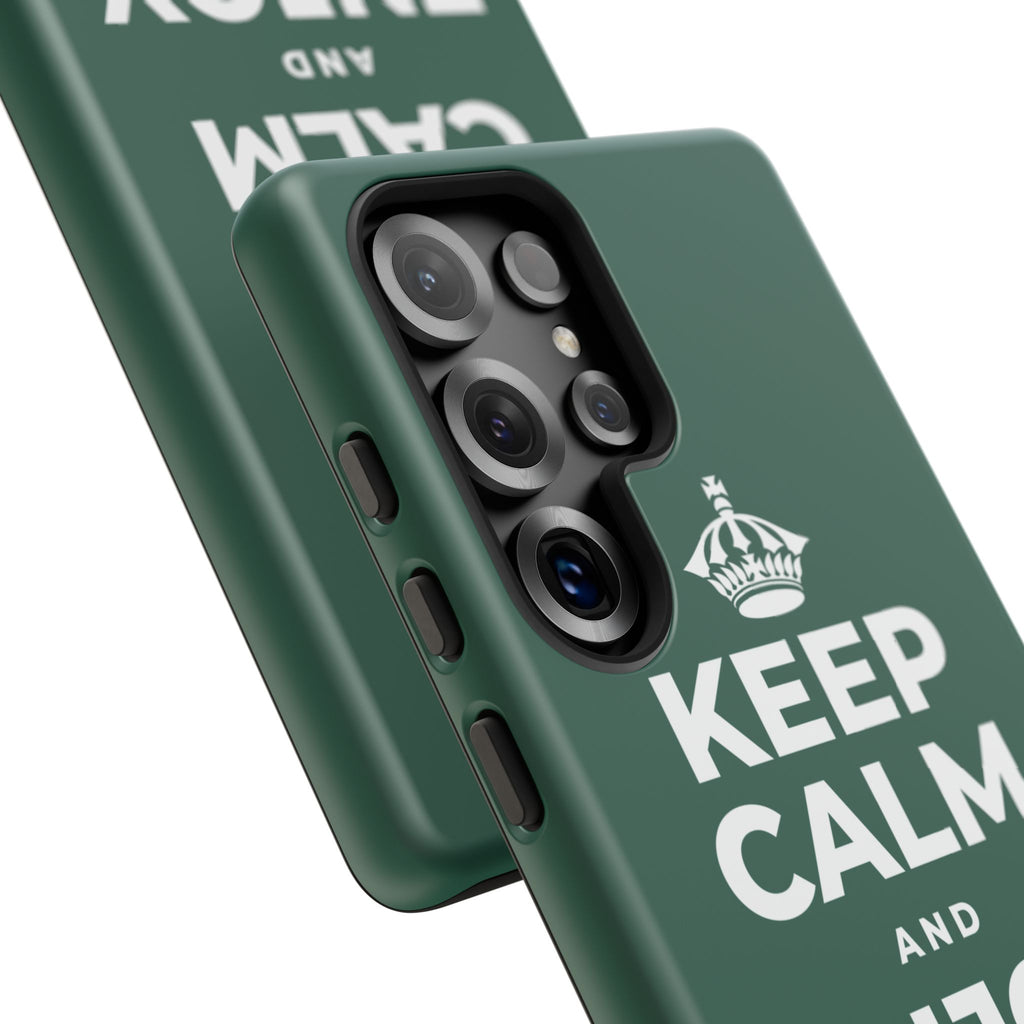 KEEP CALM AND ENJOY THE RIDE Phone Case