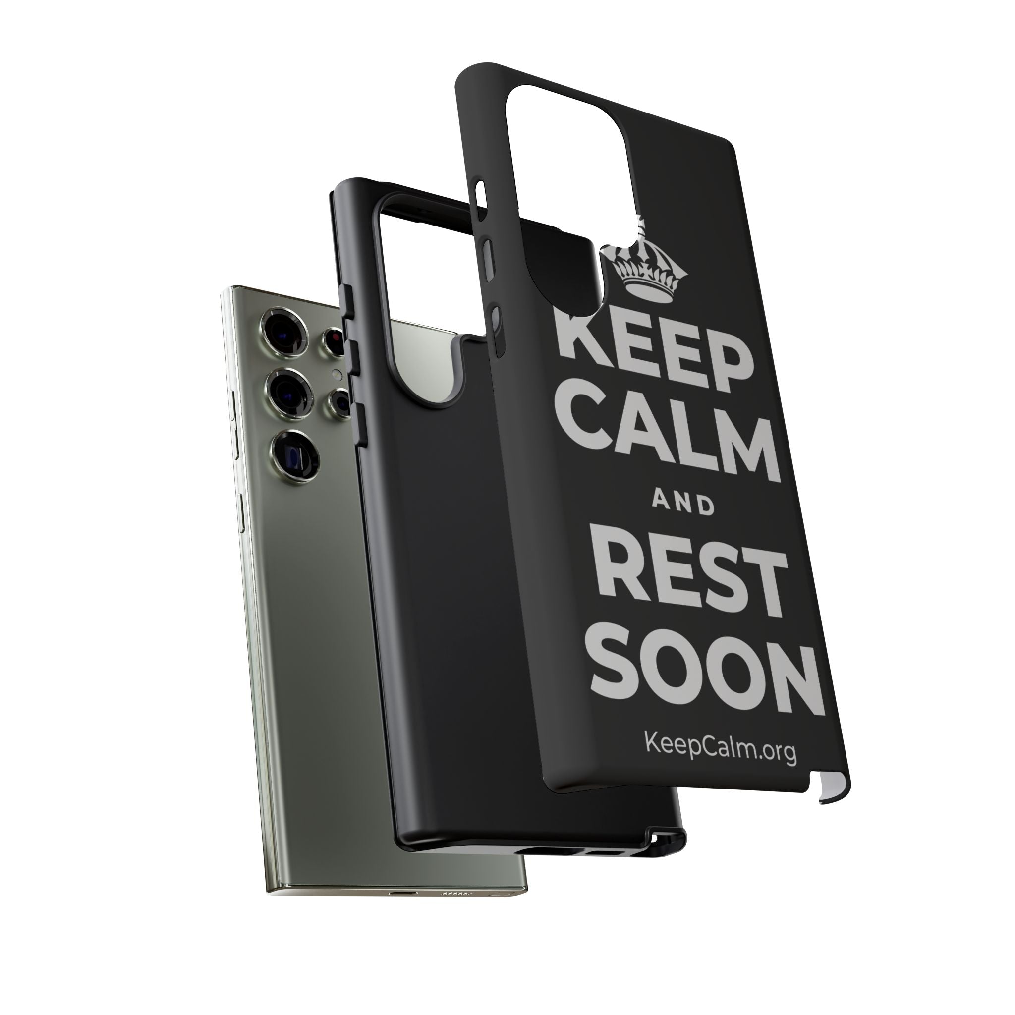 KEEP CALM AND REST SOON Phone Case