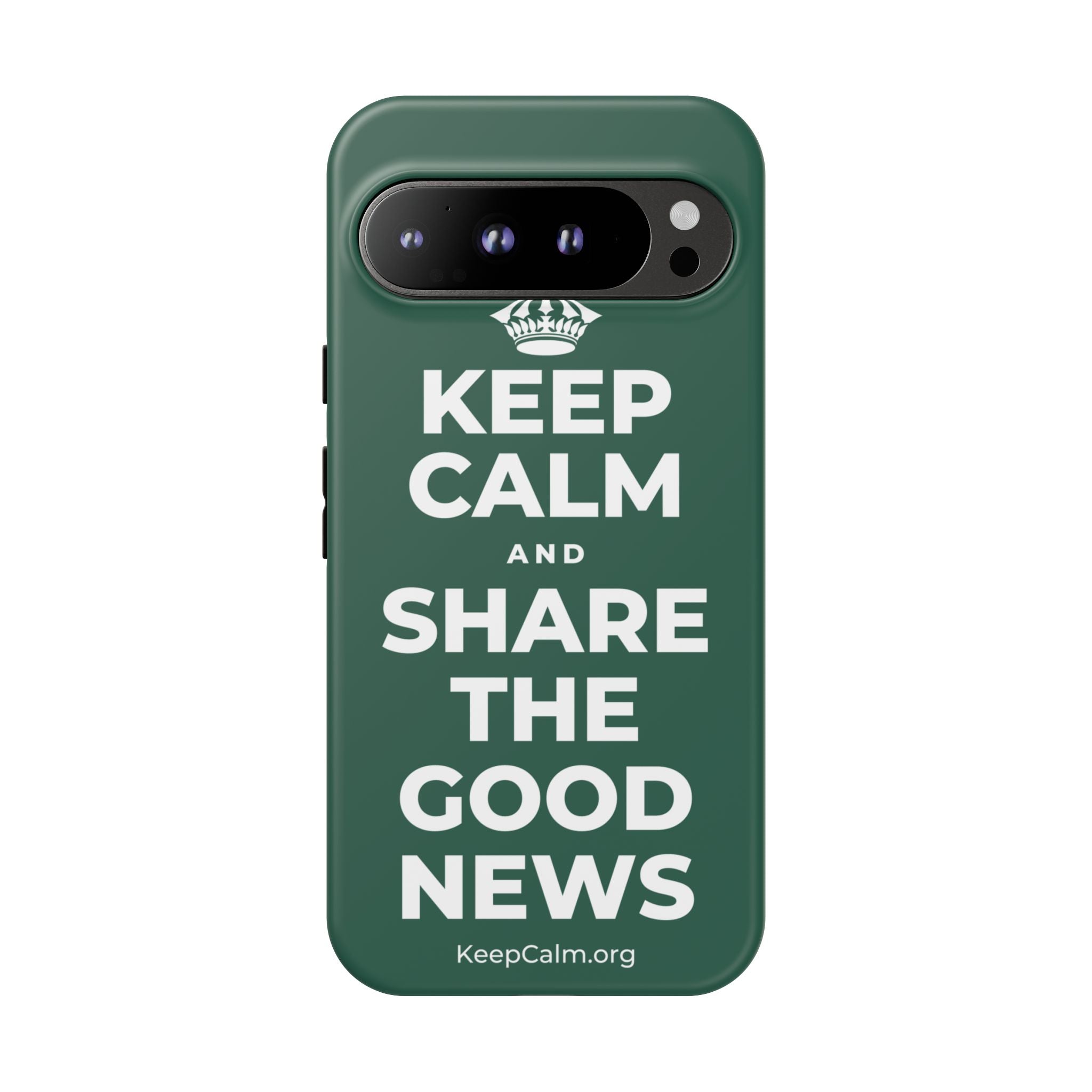KEEP CALM AND SHARE THE GOOD NEWS Phone Case