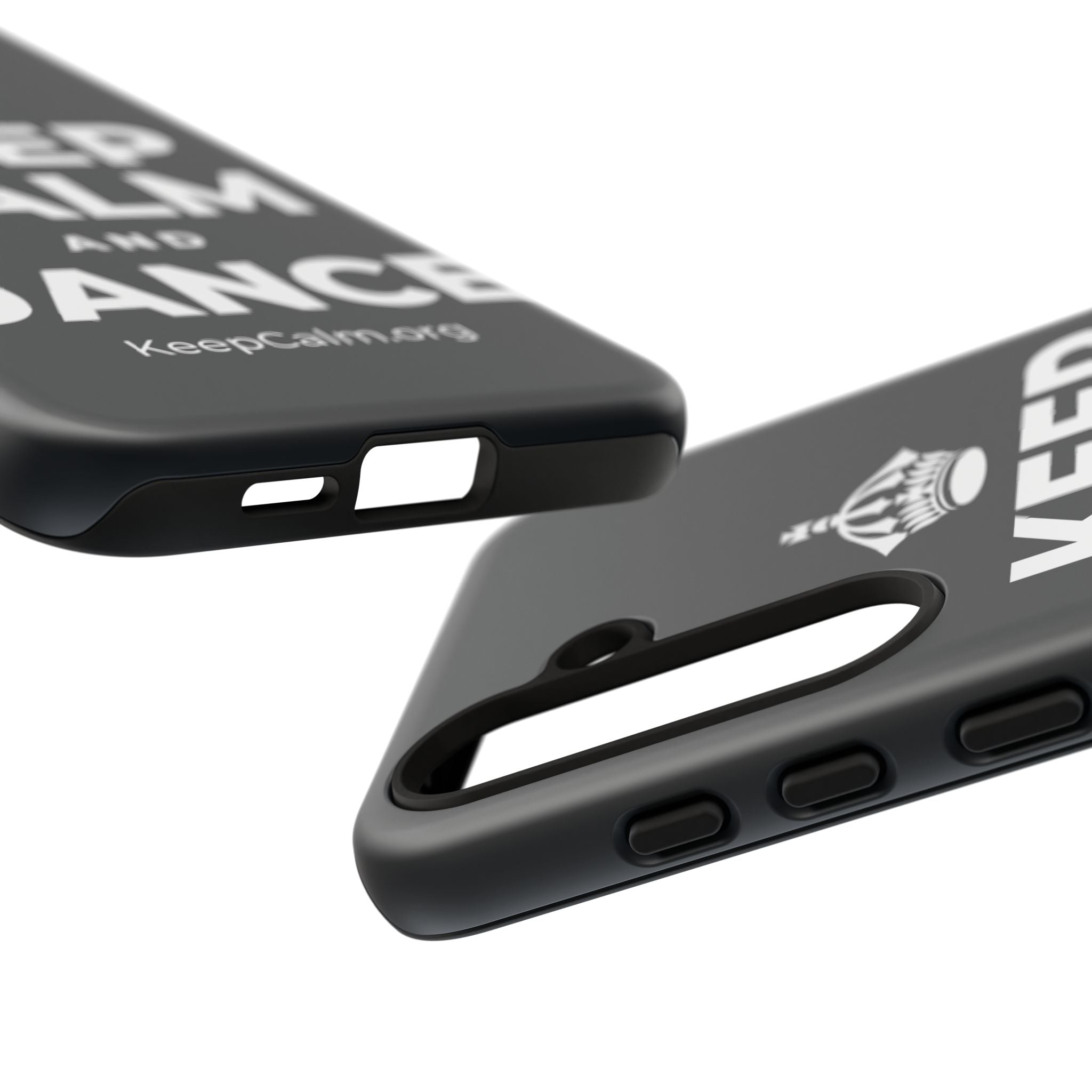 KEEP CALM AND DANCE Phone Case (Dark)