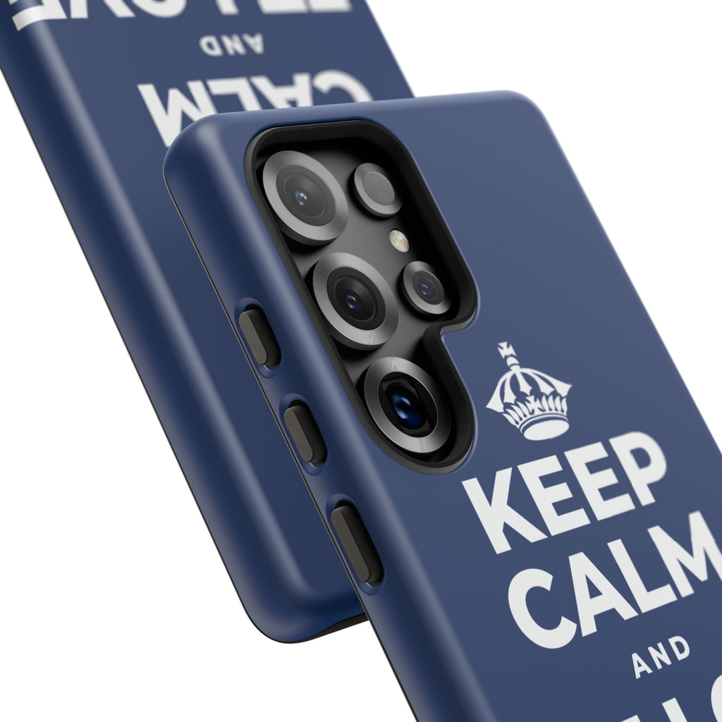 KEEP CALM AND LET LOVE LIVE Phone Case