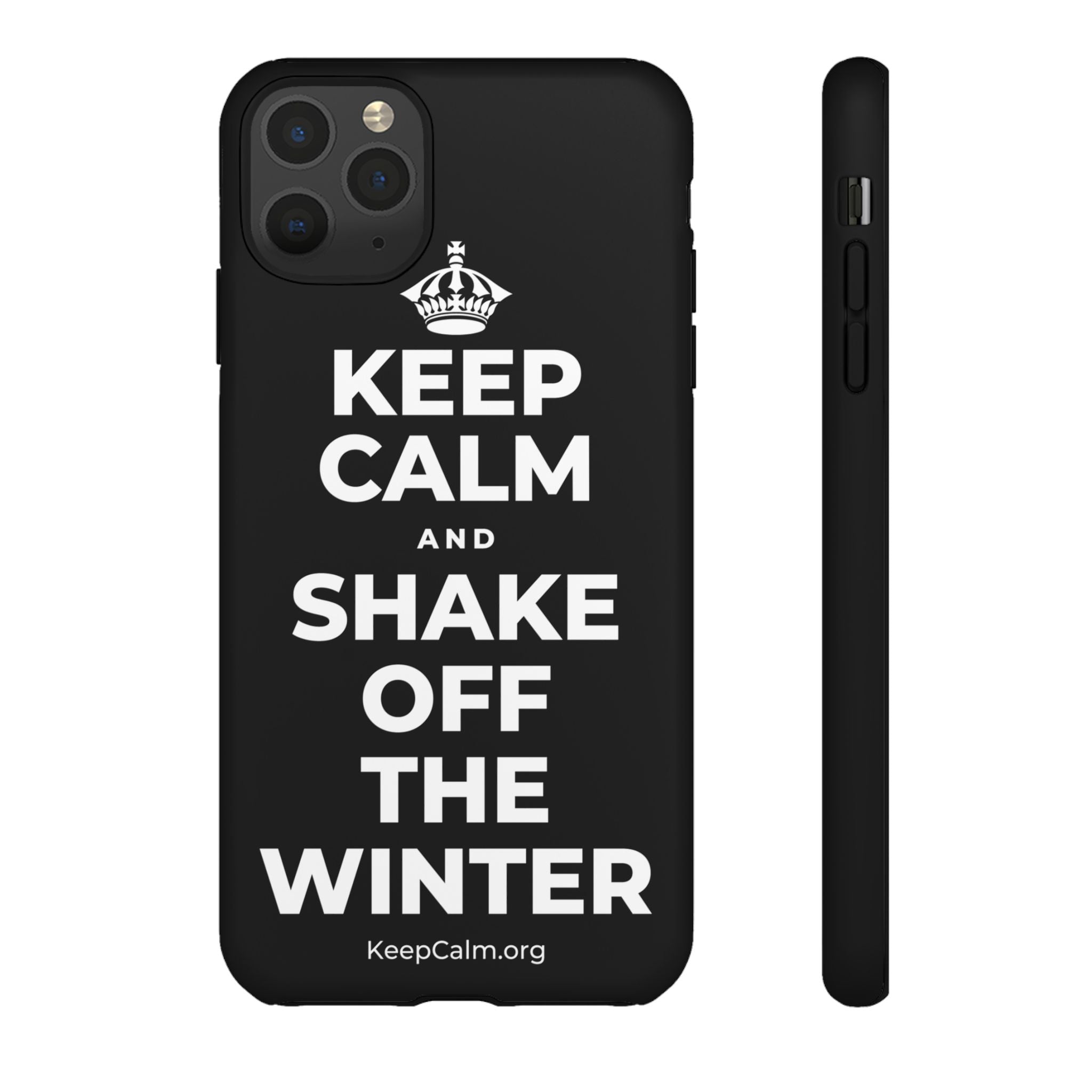KEEP CALM AND SHAKE OFF THE WINTER Phone Case