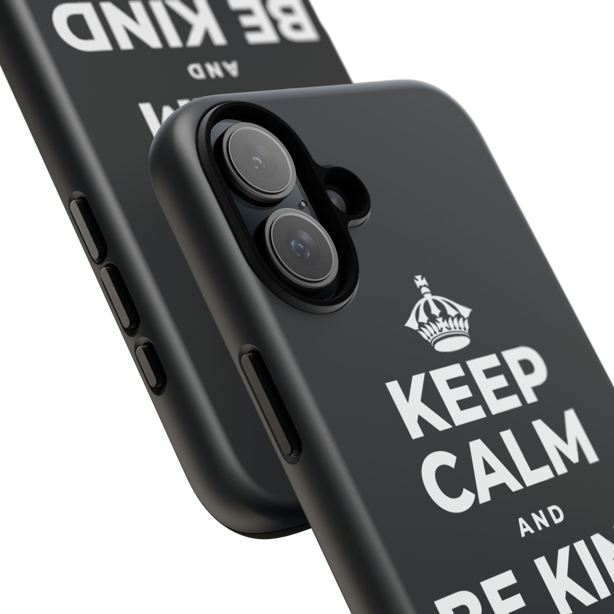 KEEP CALM AND BE KIND TO YOURSELF Phone Case (Dark)