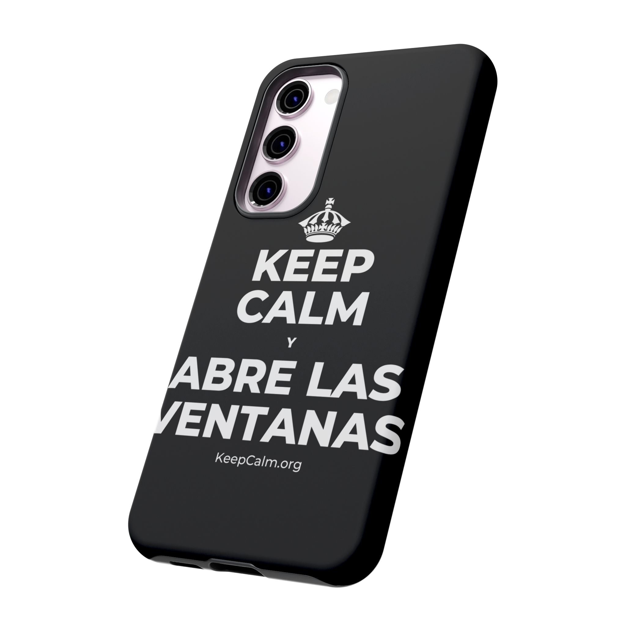 KEEP CALM Y ABRE LAS VENTANAS Phone Case