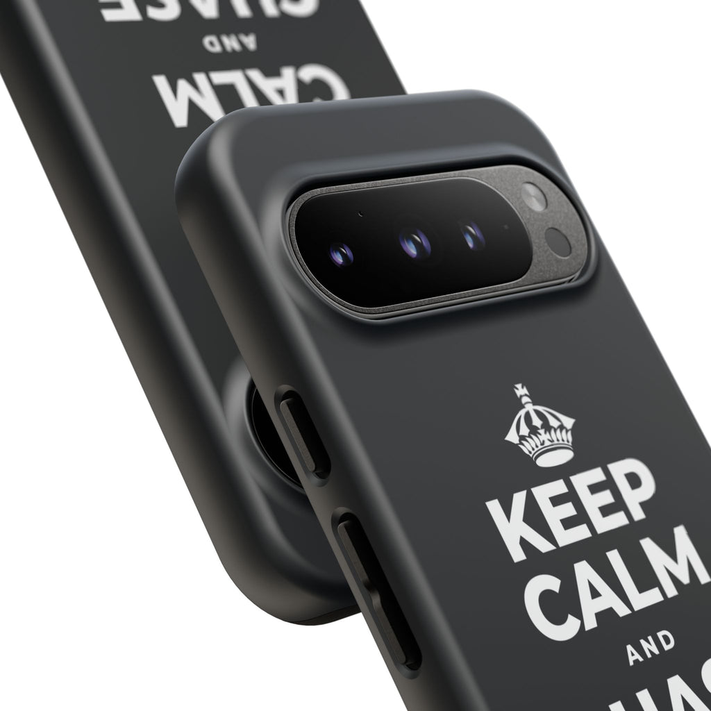KEEP CALM AND CHASE GREATNESS Phone Case (Dark)