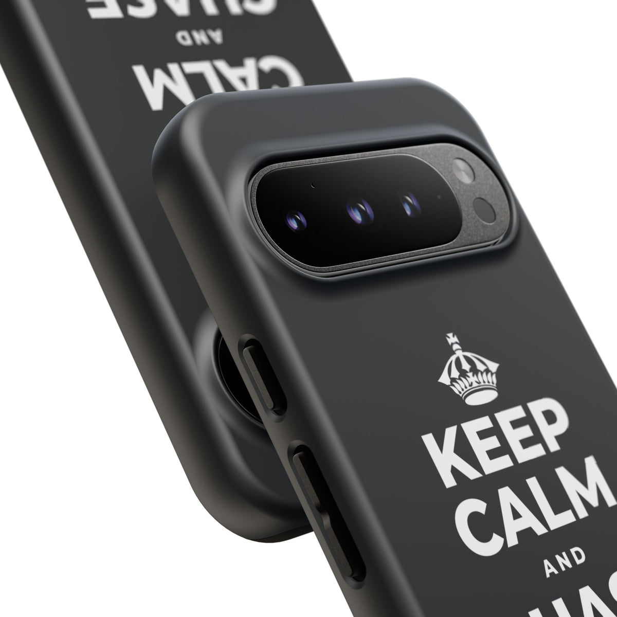 KEEP CALM AND CHASE GREATNESS Phone Case (Dark)