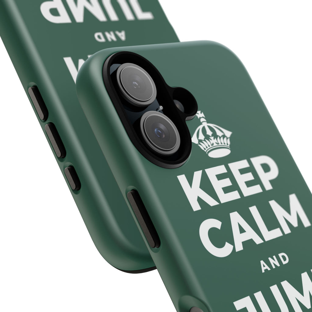 KEEP CALM AND JUMP IN A PUDDLE Phone Case