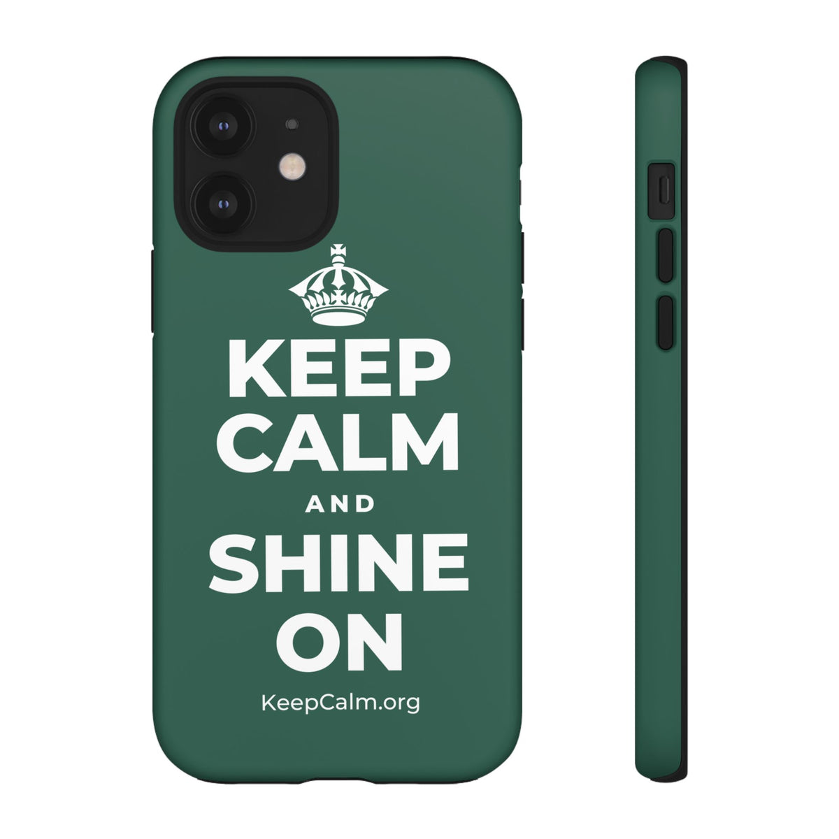 KEEP CALM AND SHINE ON Phone Case