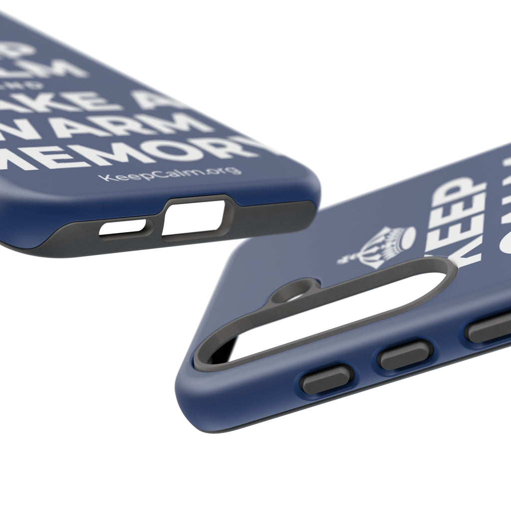 KEEP CALM AND MAKE A WARM MEMORY Phone Case