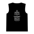 KEEP CALM AND COUNT BOTH SIDES Tank Top