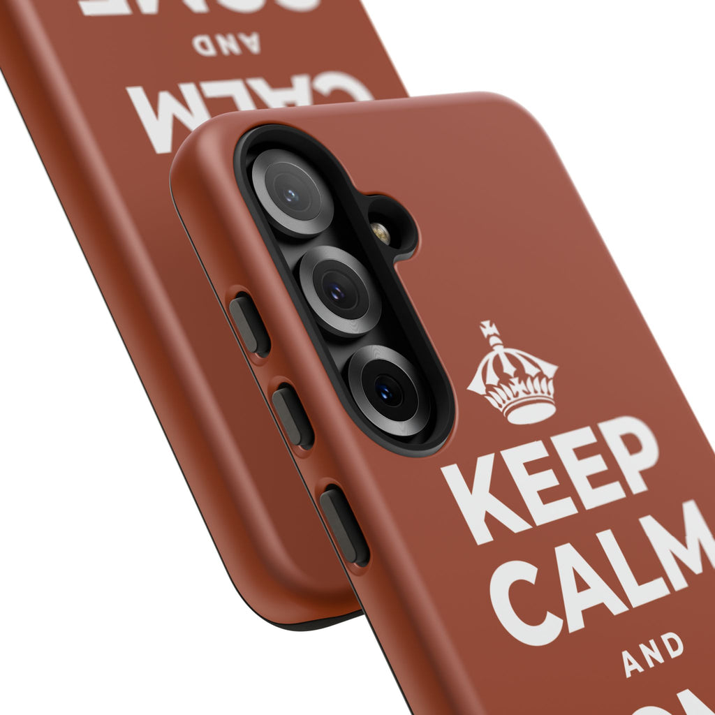 KEEP CALM AND COME BACK Phone Case