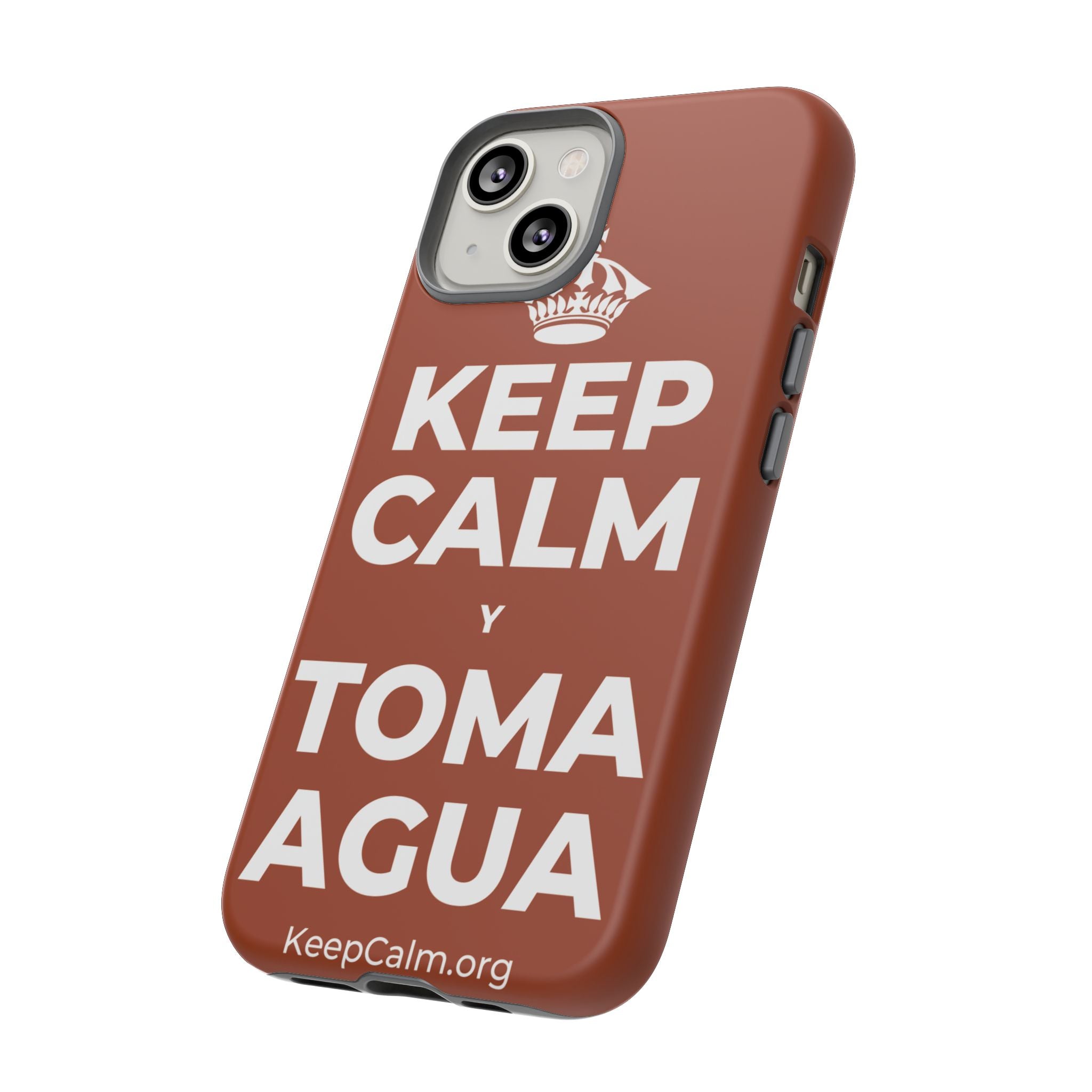 KEEP CALM Y TOMA AGUA Phone Case