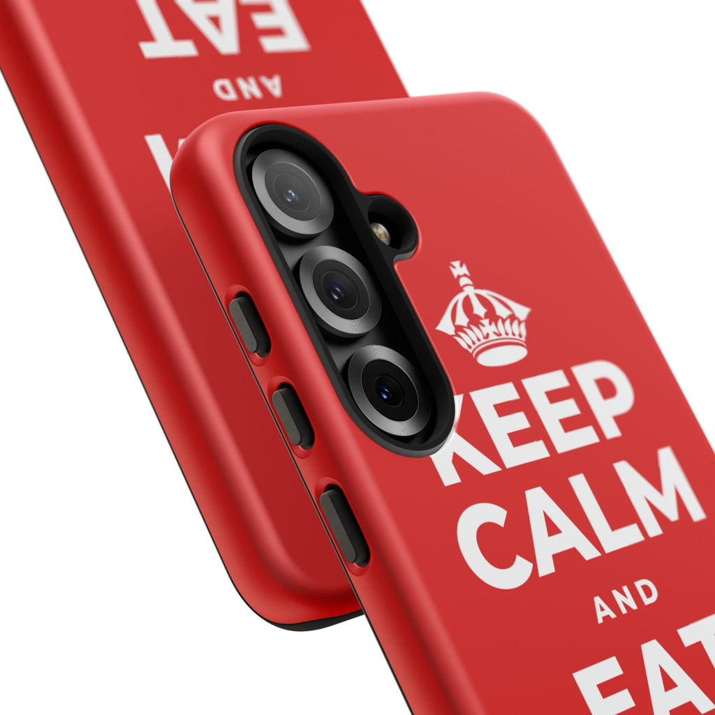 KEEP CALM AND EAT THE SNACK Phone Case