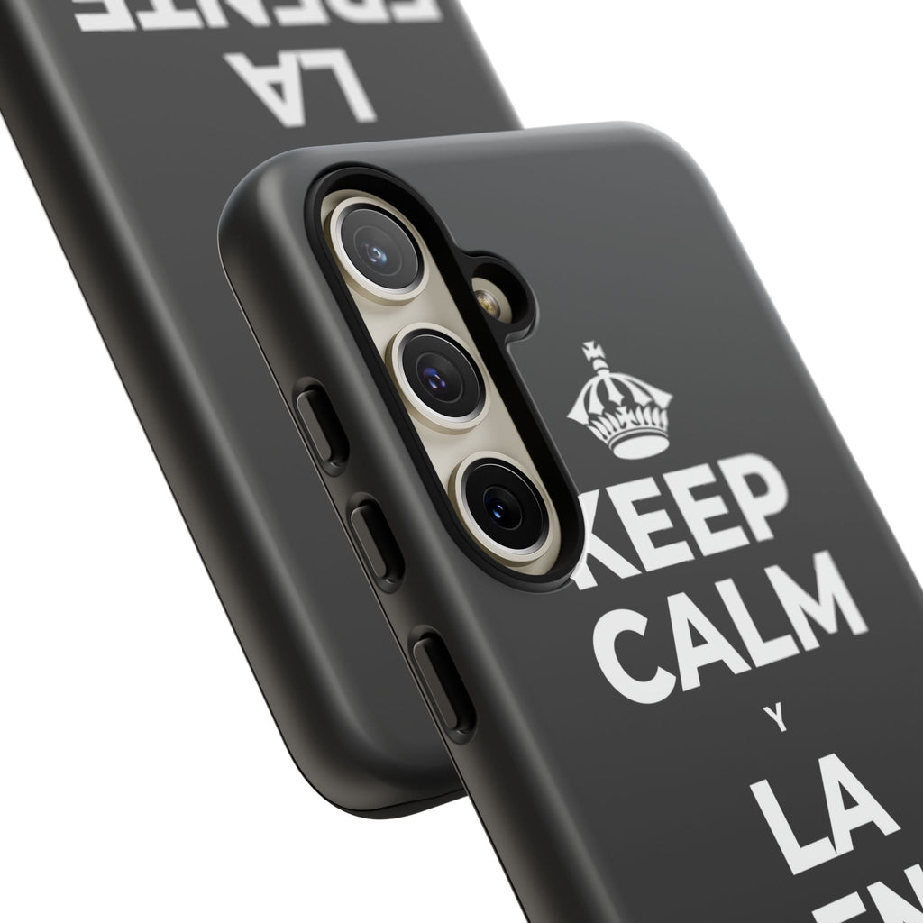 KEEP CALM Y LA FRENTE EN ALTO Phone Case