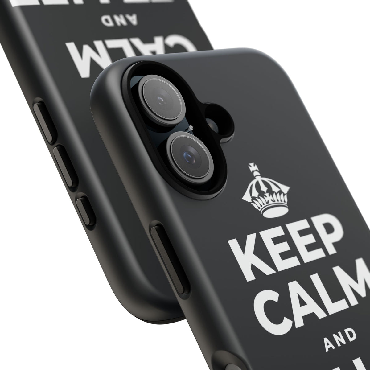 KEEP CALM AND LET LIFE HAPPEN Phone Case (Dark)