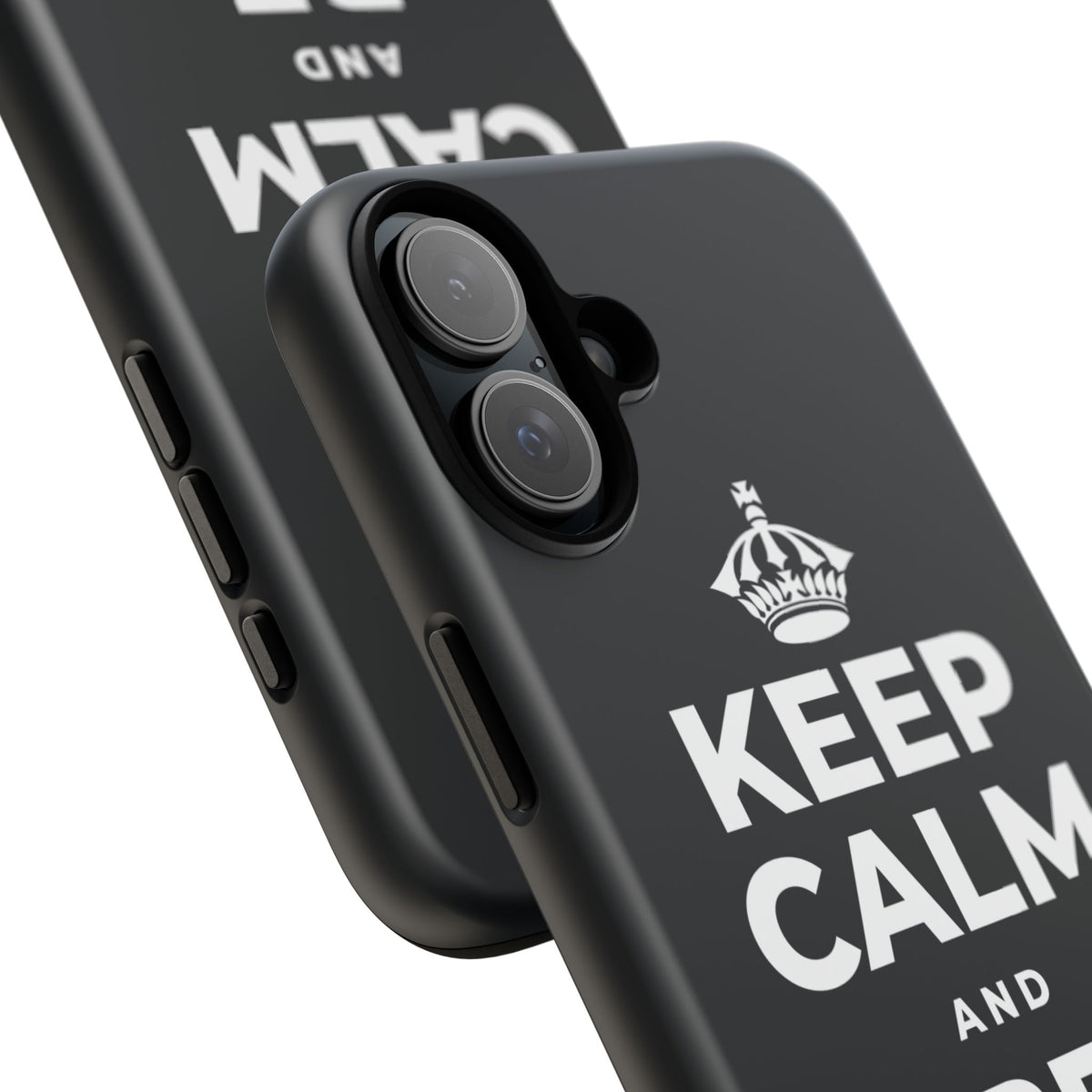 KEEP CALM AND BE PROUD Phone Case (Dark)