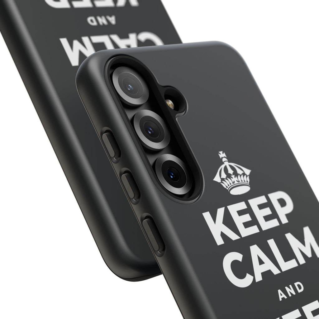 KEEP CALM AND KEEP WINNING Phone Case (Dark)