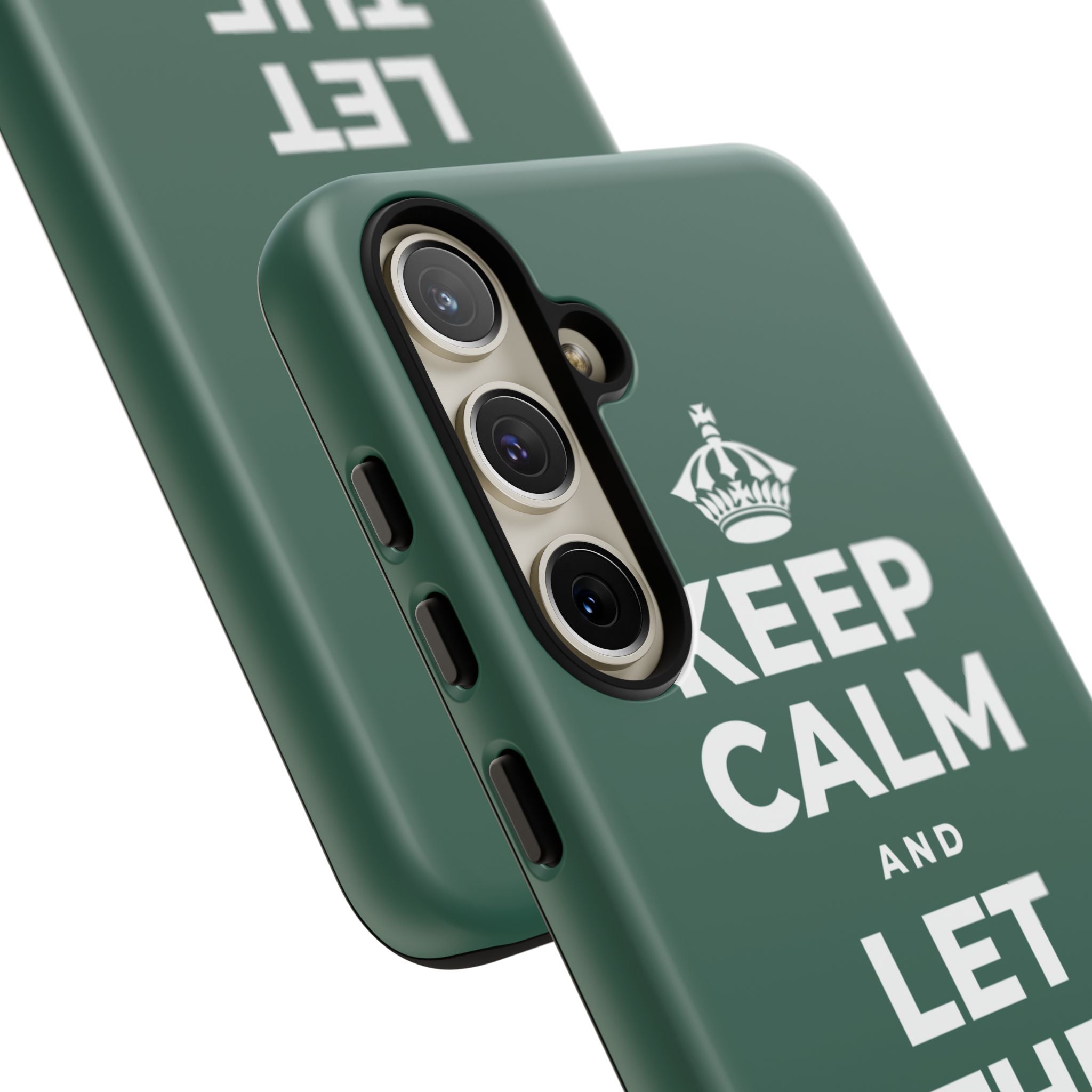 KEEP CALM AND LET THE SMILE OUT Phone Case