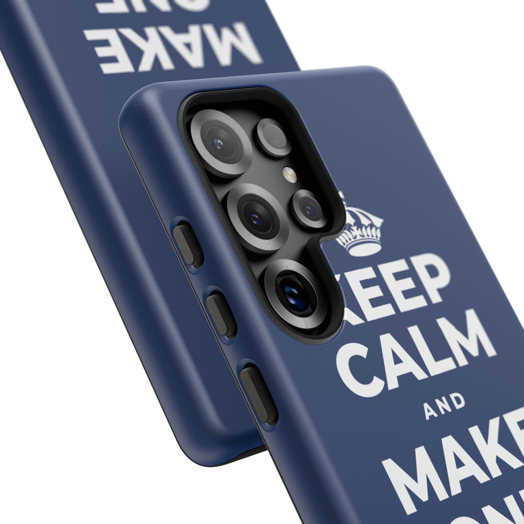 KEEP CALM AND MAKE ONE SMALL CHANGE Phone Case
