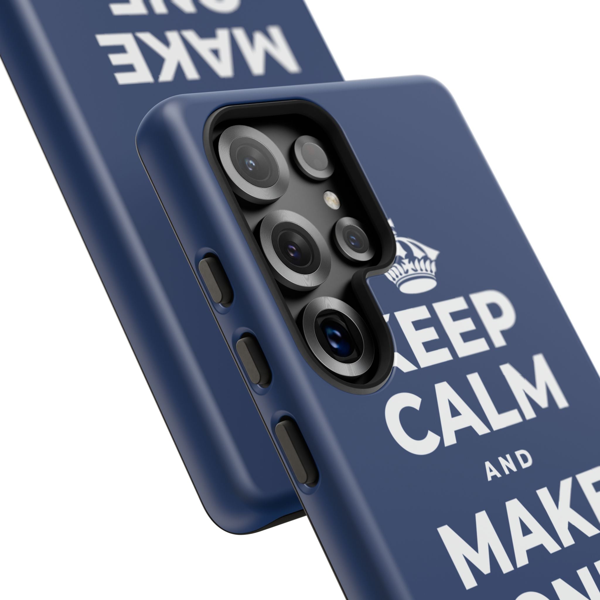 KEEP CALM AND MAKE ONE SMALL CHANGE Phone Case