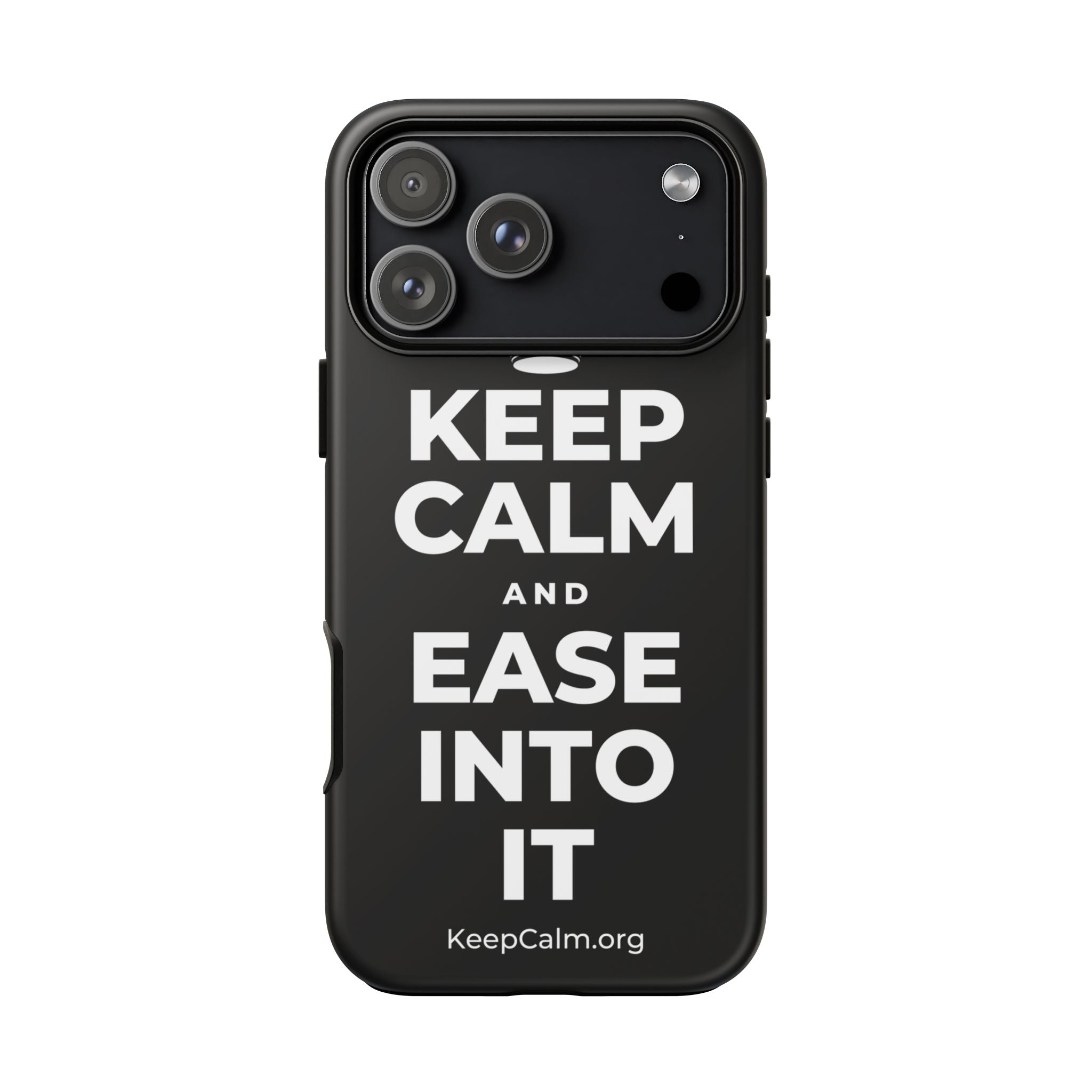 KEEP CALM AND EASE INTO IT Phone Case