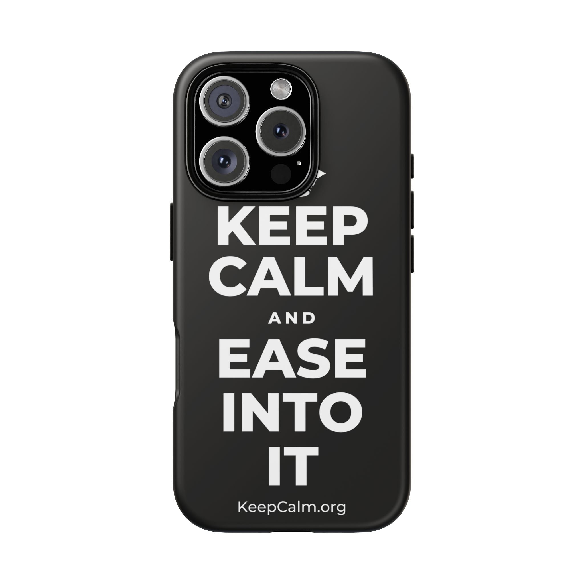 KEEP CALM AND EASE INTO IT Phone Case