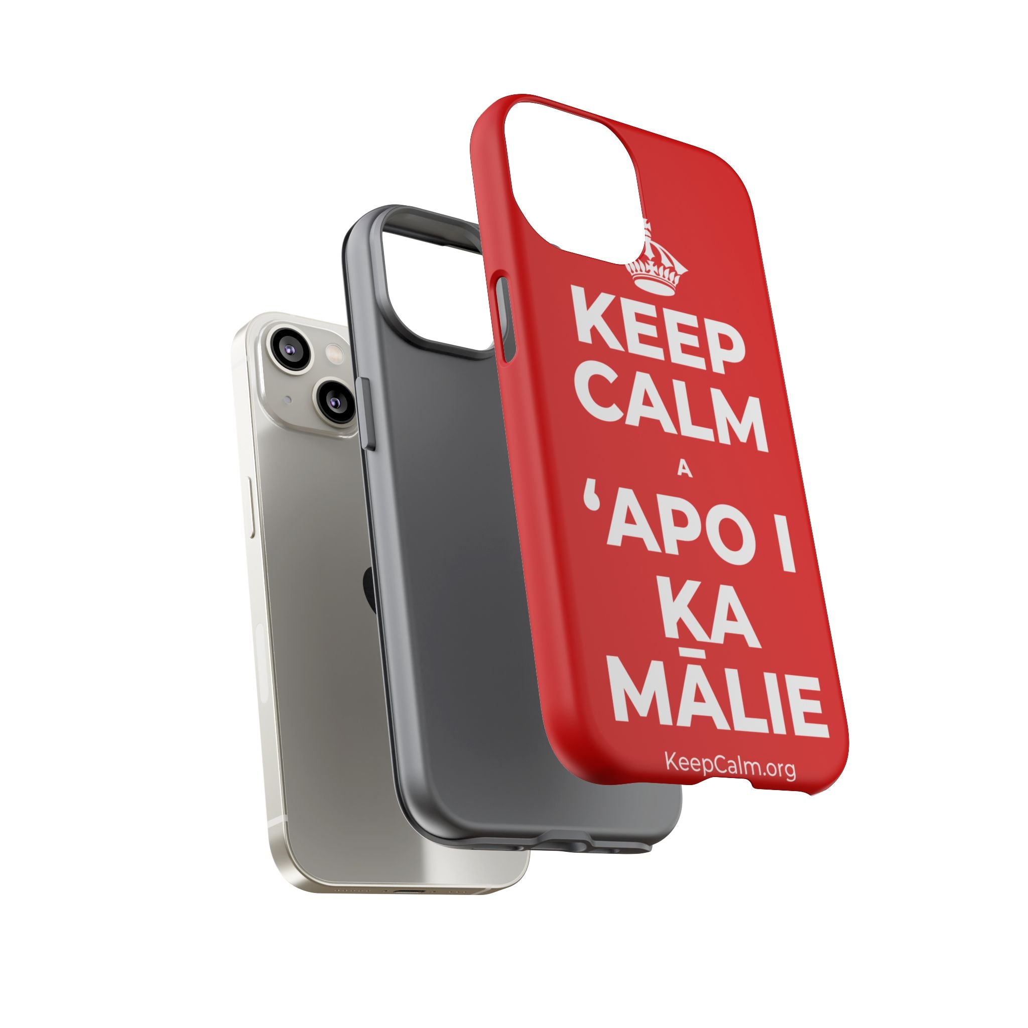 KEEP CALM A ʻAPO I KA MĀLIE Phone Case