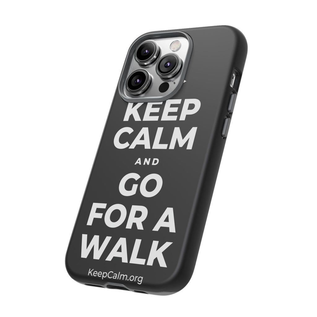 KEEP CALM AND GO FOR A WALK Phone Case