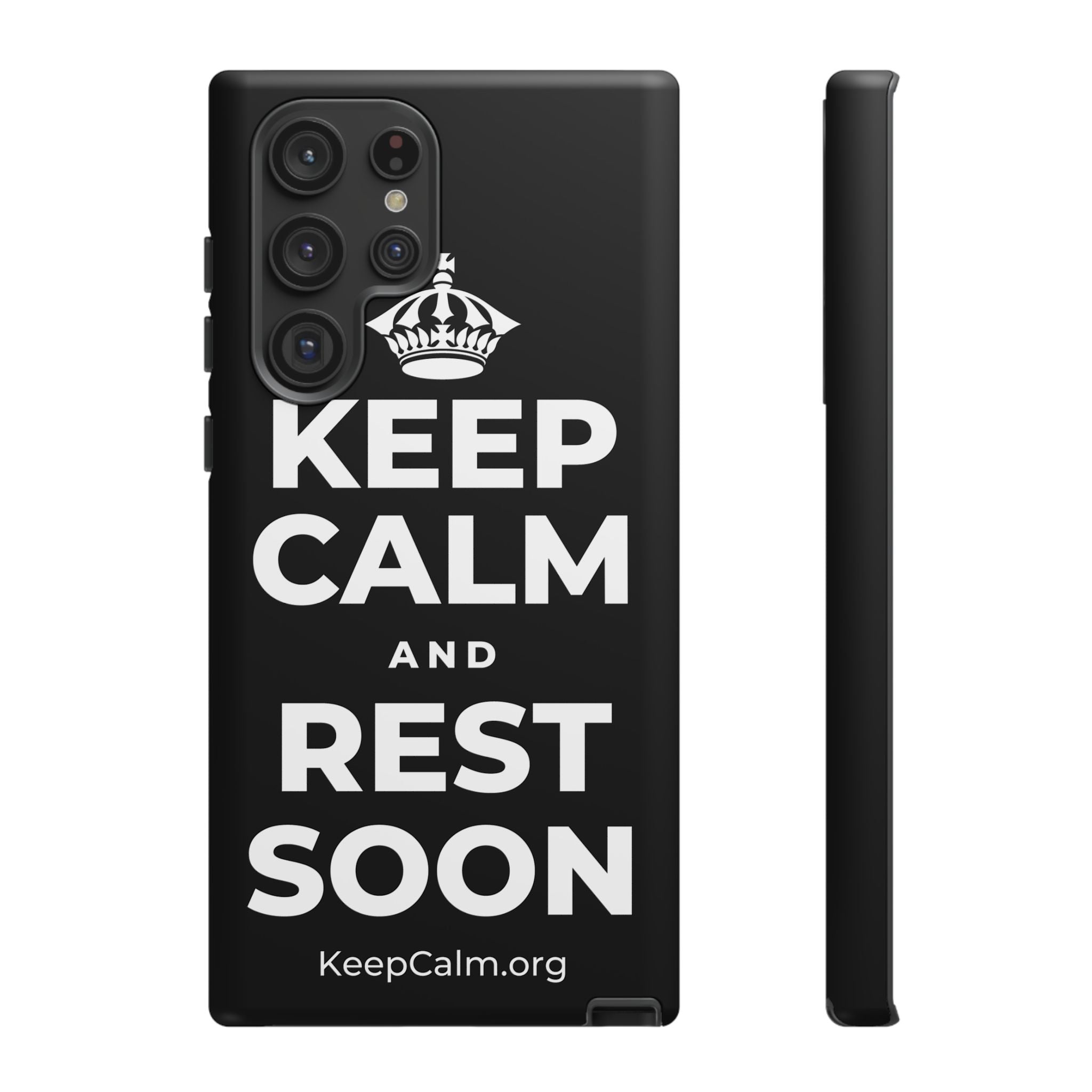 KEEP CALM AND REST SOON Phone Case