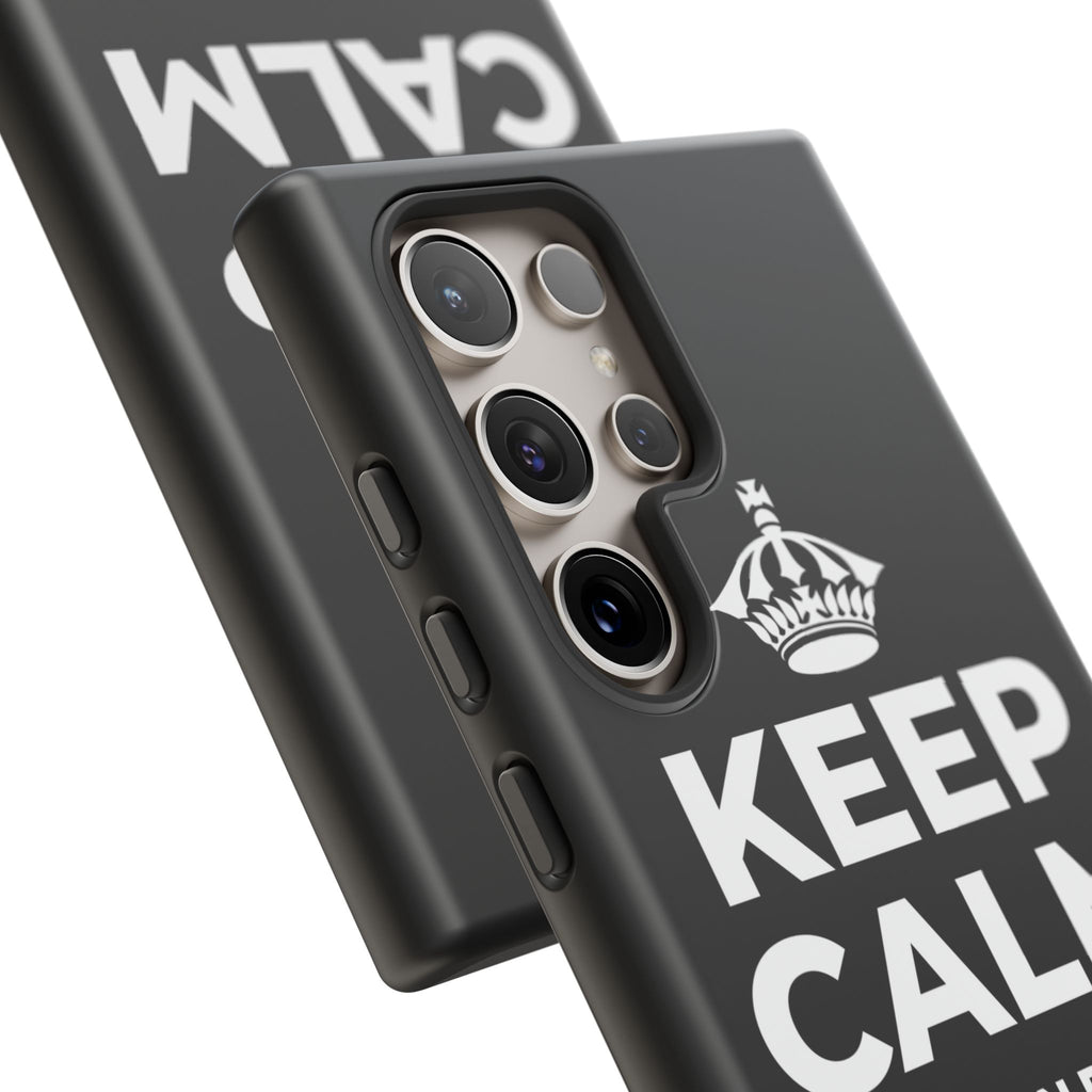 KEEP CALM AND GO 🏄 Phone Case