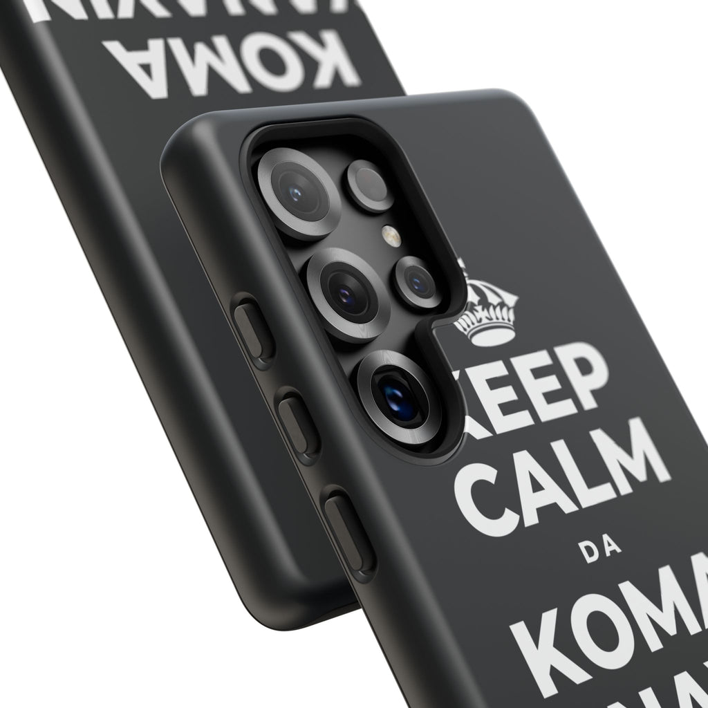 KEEP CALM DA KOMA YANAYIN HUTUN MAKO Phone Case (Dark)