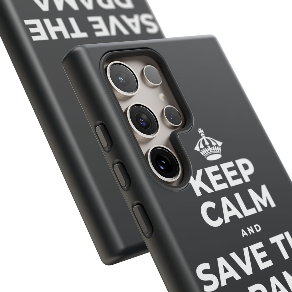 KEEP CALM AND SAVE THE DRAMA FOR YOUR 🦙 Phone Case (Dark)