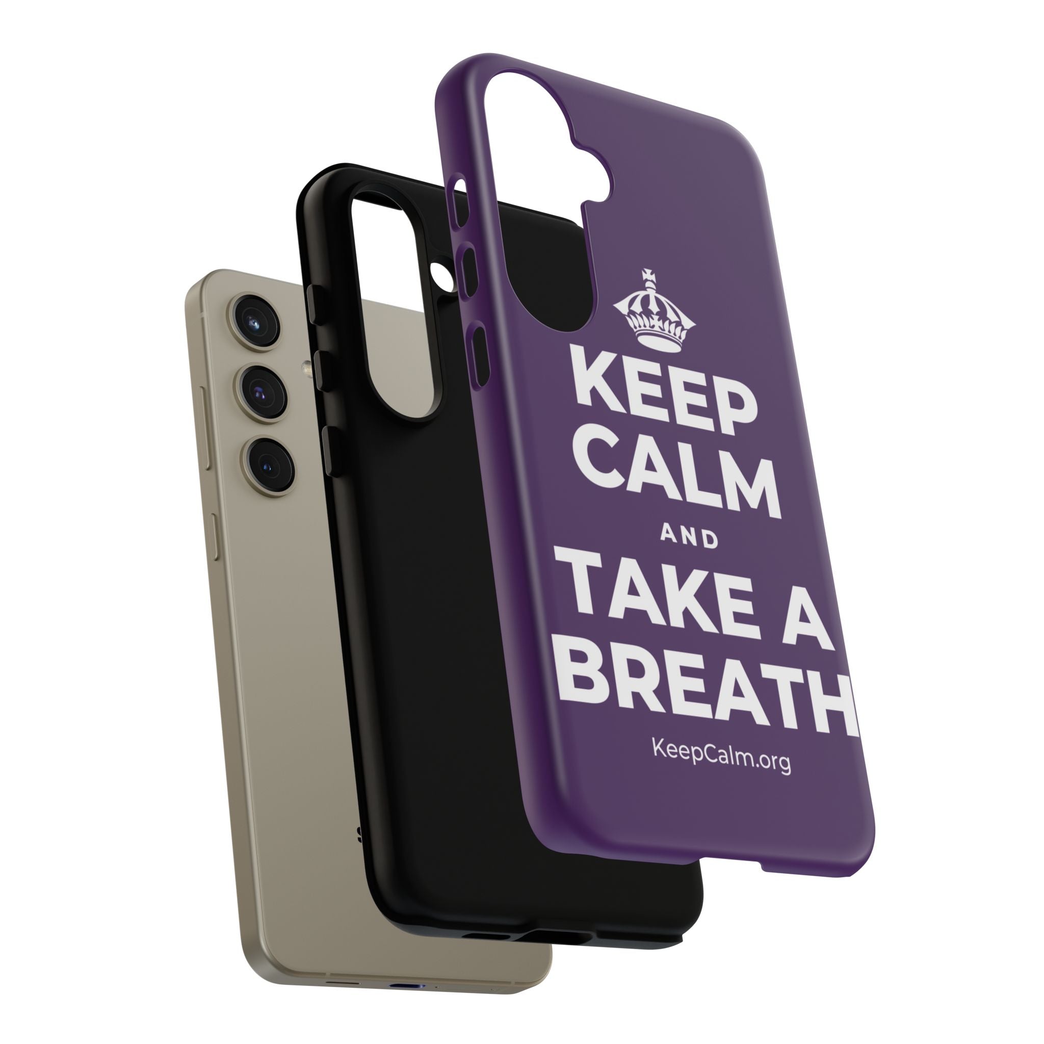 KEEP CALM AND TAKE A BREATH Phone Case