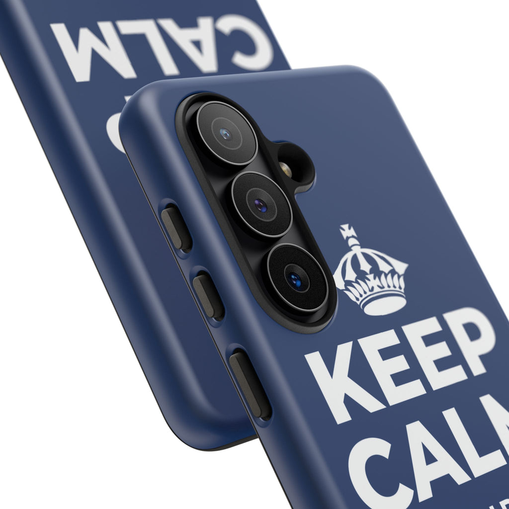 KEEP CALM AND 🐝 😄 Phone Case