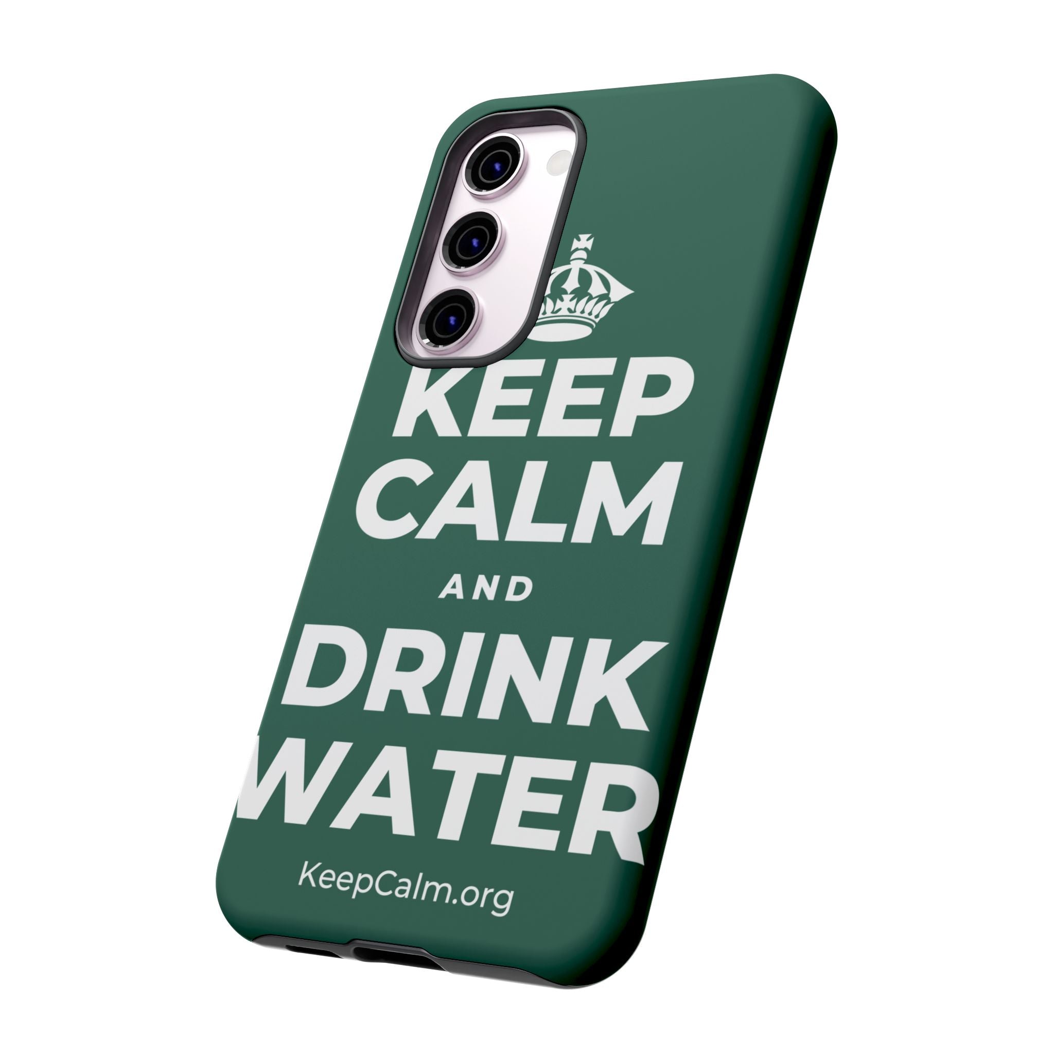 KEEP CALM AND DRINK WATER Phone Case