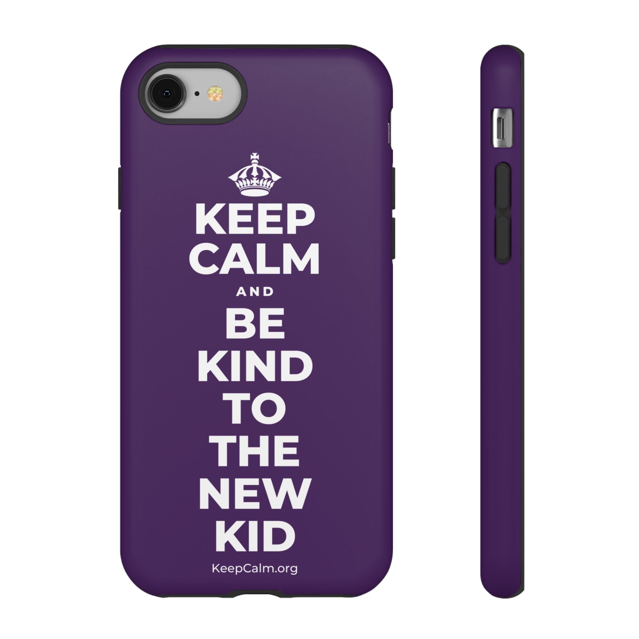 KEEP CALM AND BE KIND TO THE NEW KID Phone Case