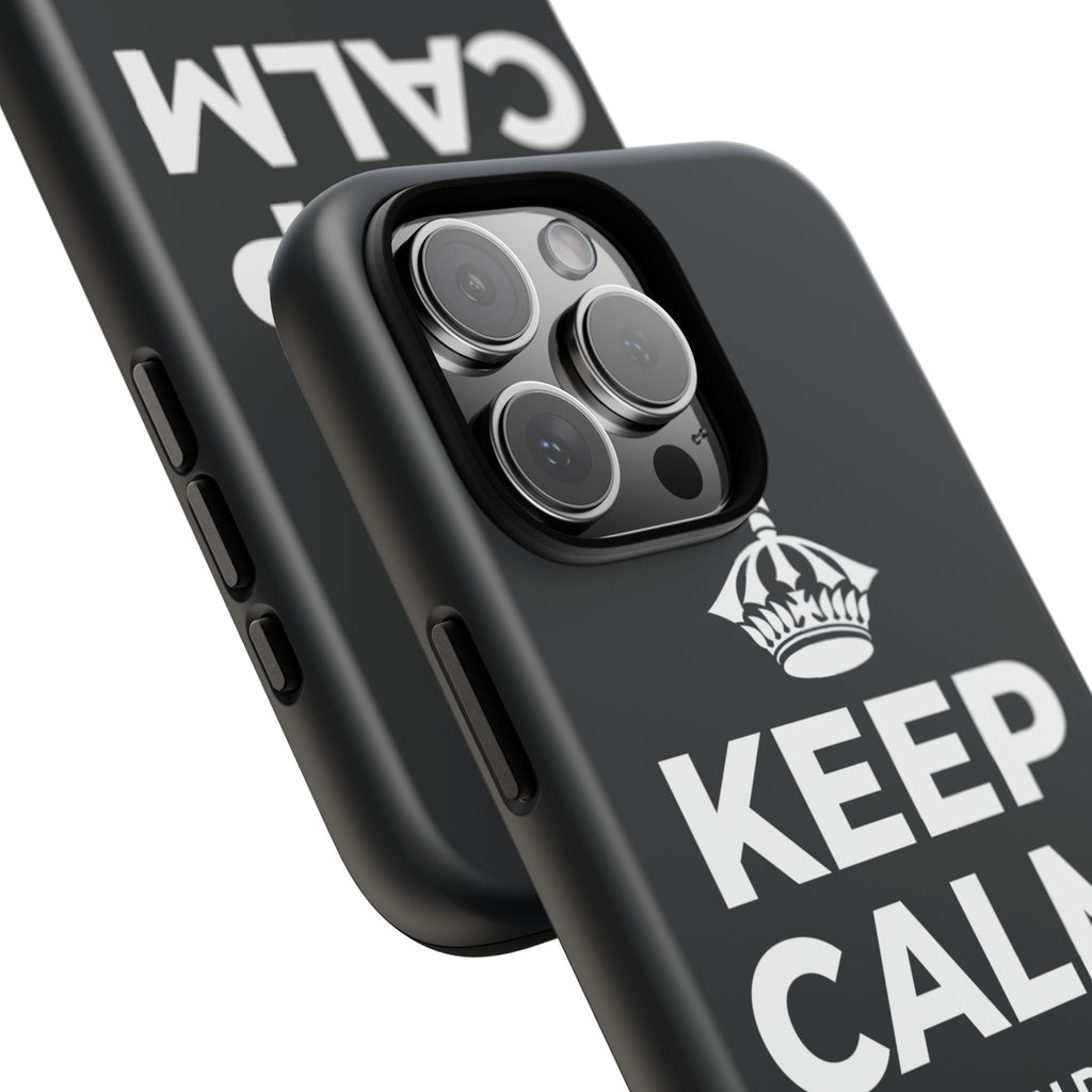 KEEP CALM AND DANCE Phone Case (Dark)