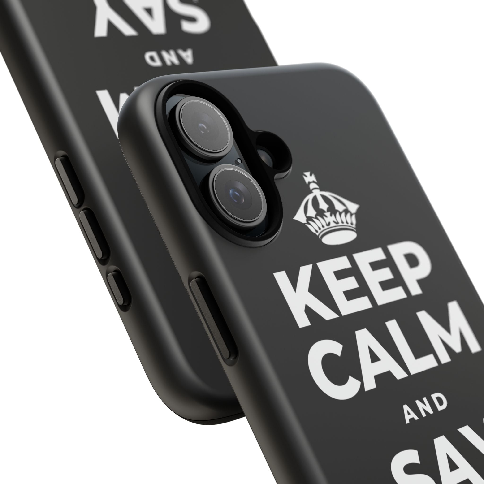 KEEP CALM AND SAY THANK YOU Phone Case