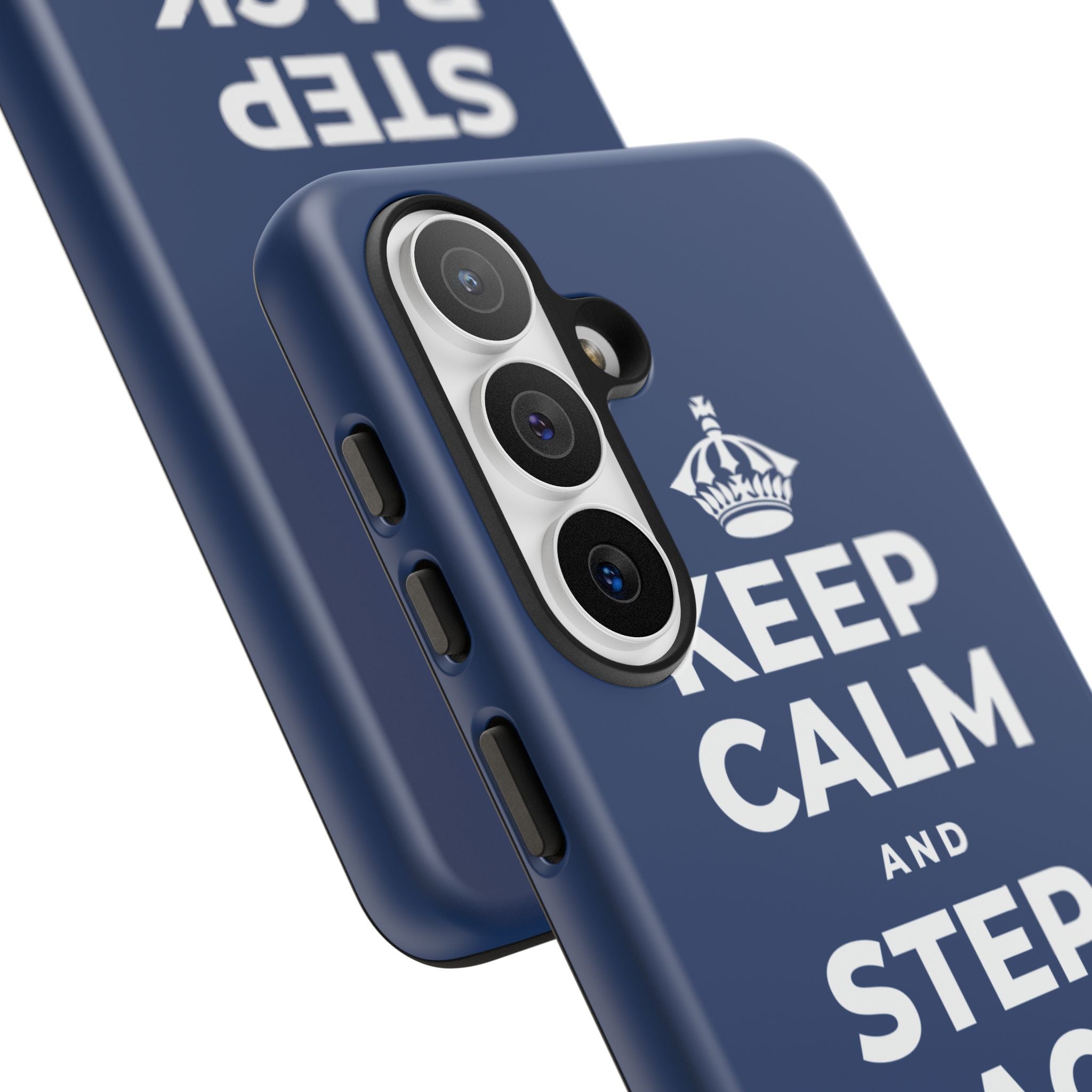 KEEP CALM AND STEP BACK A SEC Phone Case