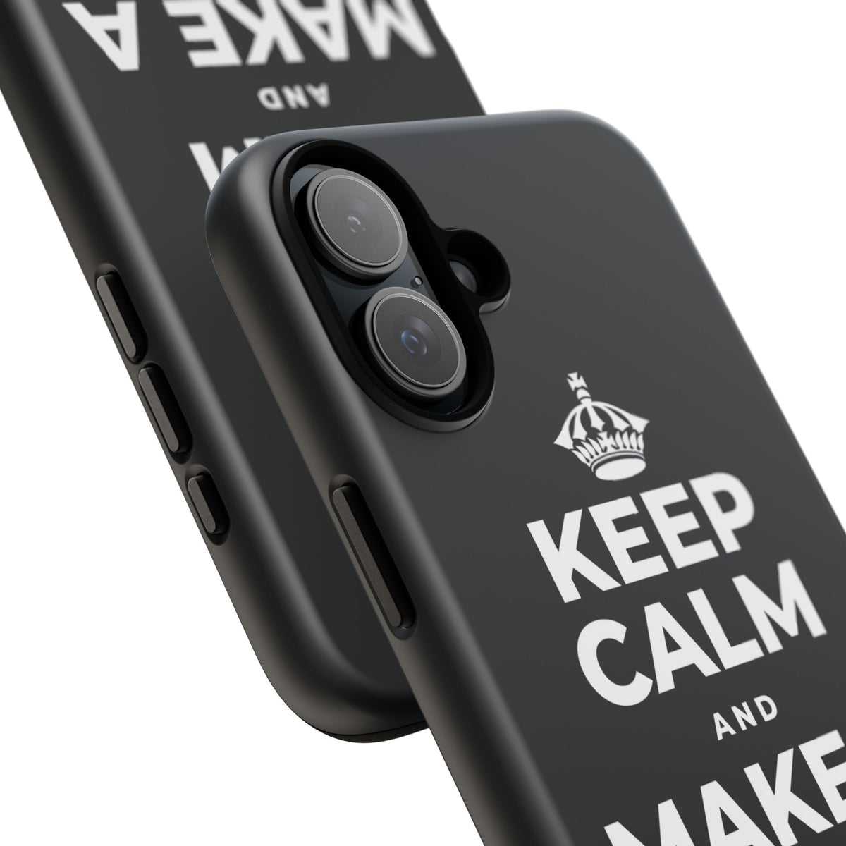 KEEP CALM AND MAKE A HAPPY MEMORY Phone Case (Dark)